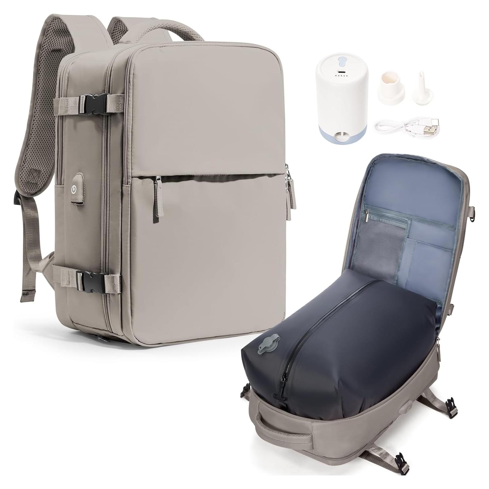 Mochila de Vacío UPPACK 31L con Puerto USB y Compartimentos