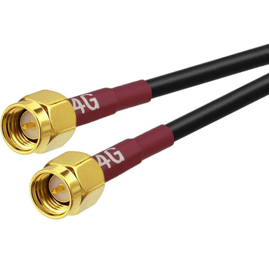 Antena MIMO 4G LTE Bingfu SMA Masculino 3dBi Impermeable