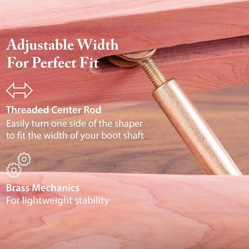 Arbol de Bota de Cedro FootFitter 30.48 cm para Hombres y Mujeres