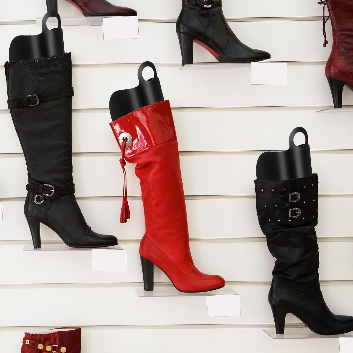 Inserciones de Forma para Botas Negras - 8 Pcs Multitamaño