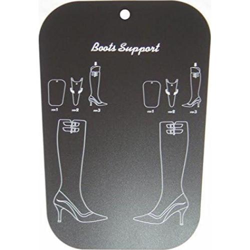 Soporte para Botines Elandy - 2 Pares, 18 Pulgadas, Negro y Transparente