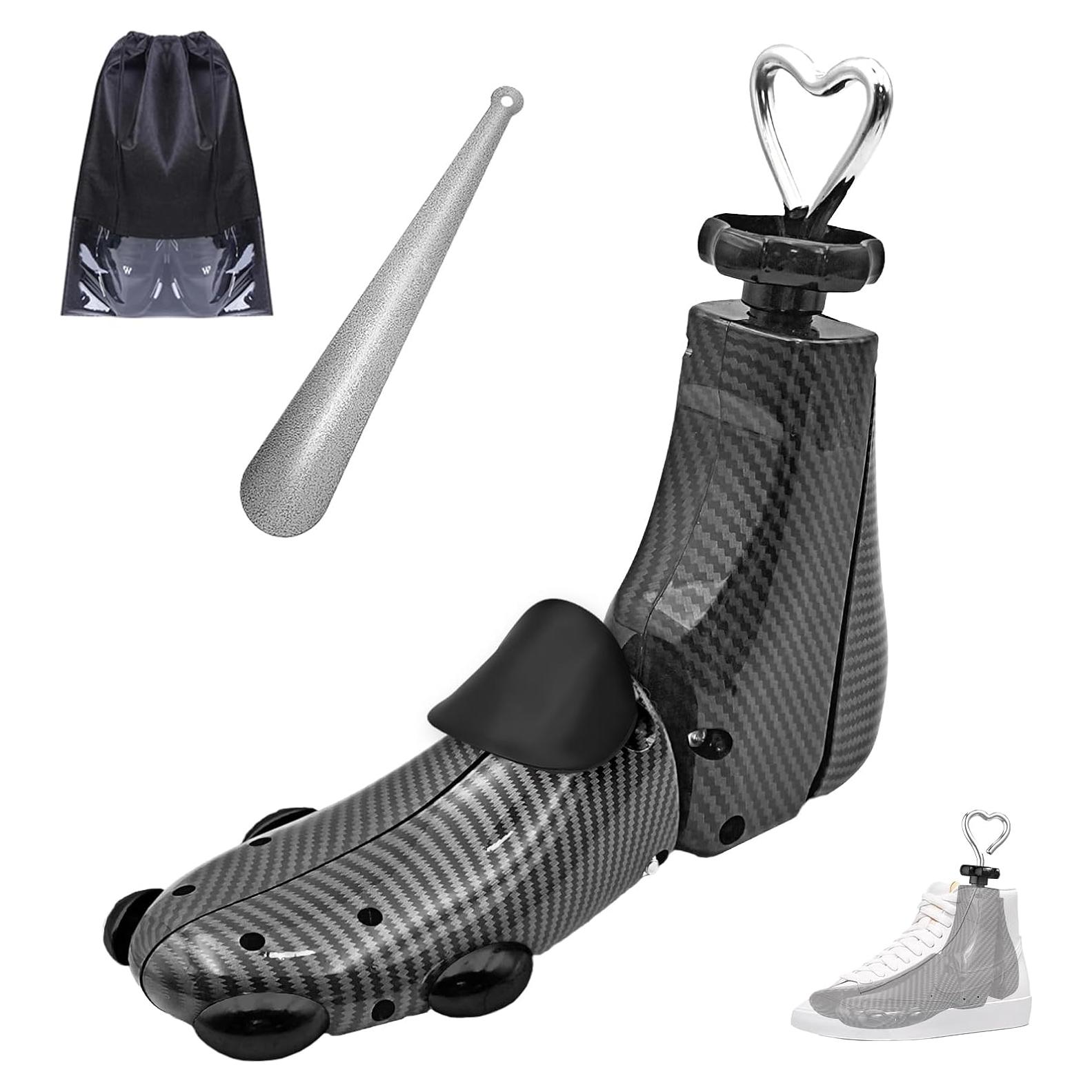 Estirador de Zapatos Ajustable JJDPARTS Unisex Negro