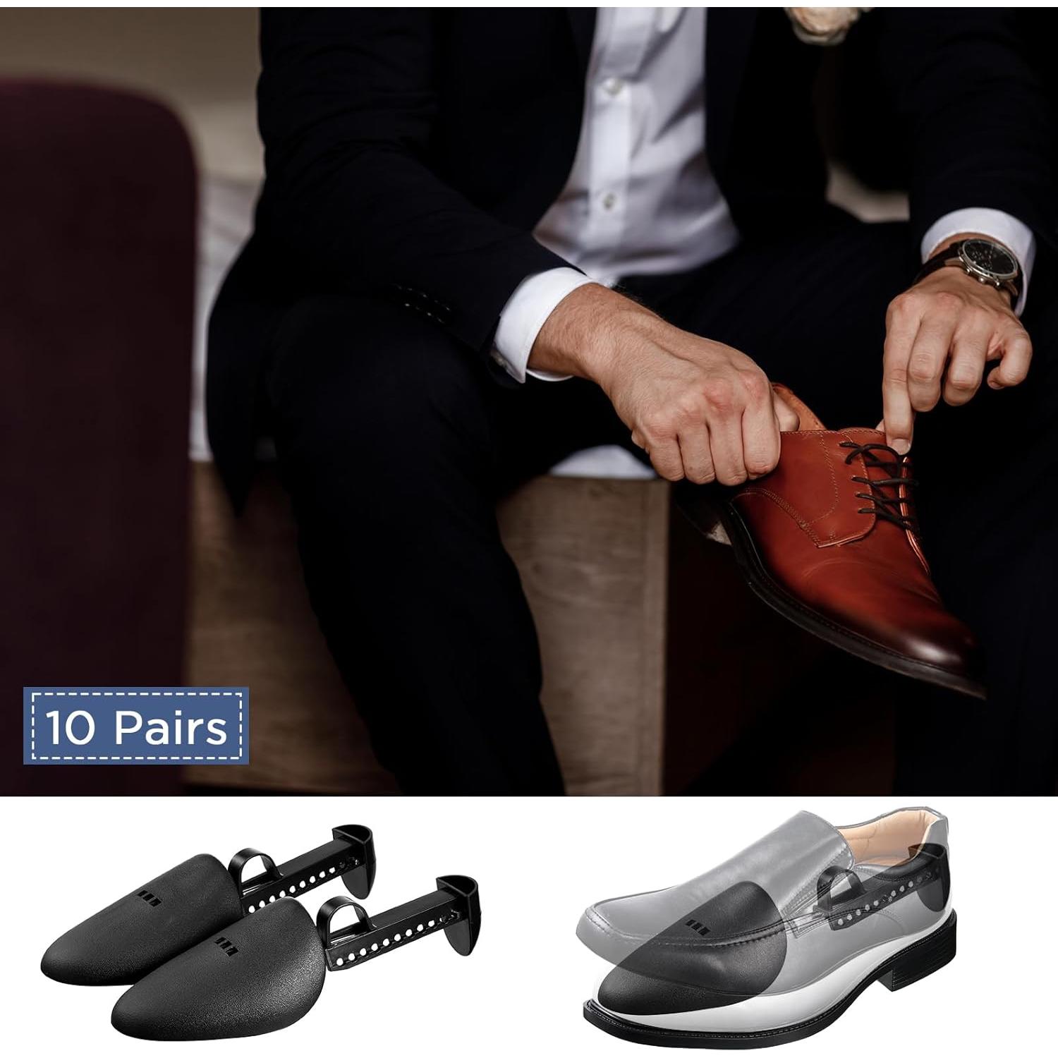 Estiradores de Zapatos Ajustables Honeydak - 10 Pares