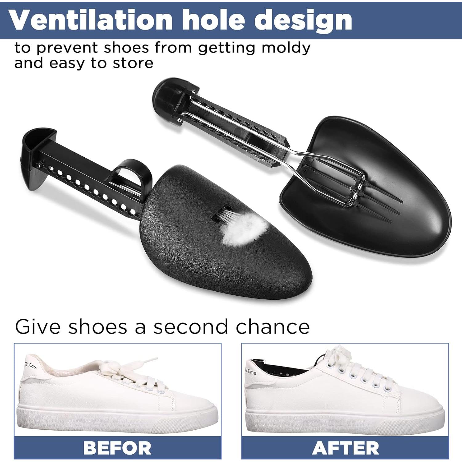 Estiradores de Zapatos Ajustables Honeydak - 10 Pares