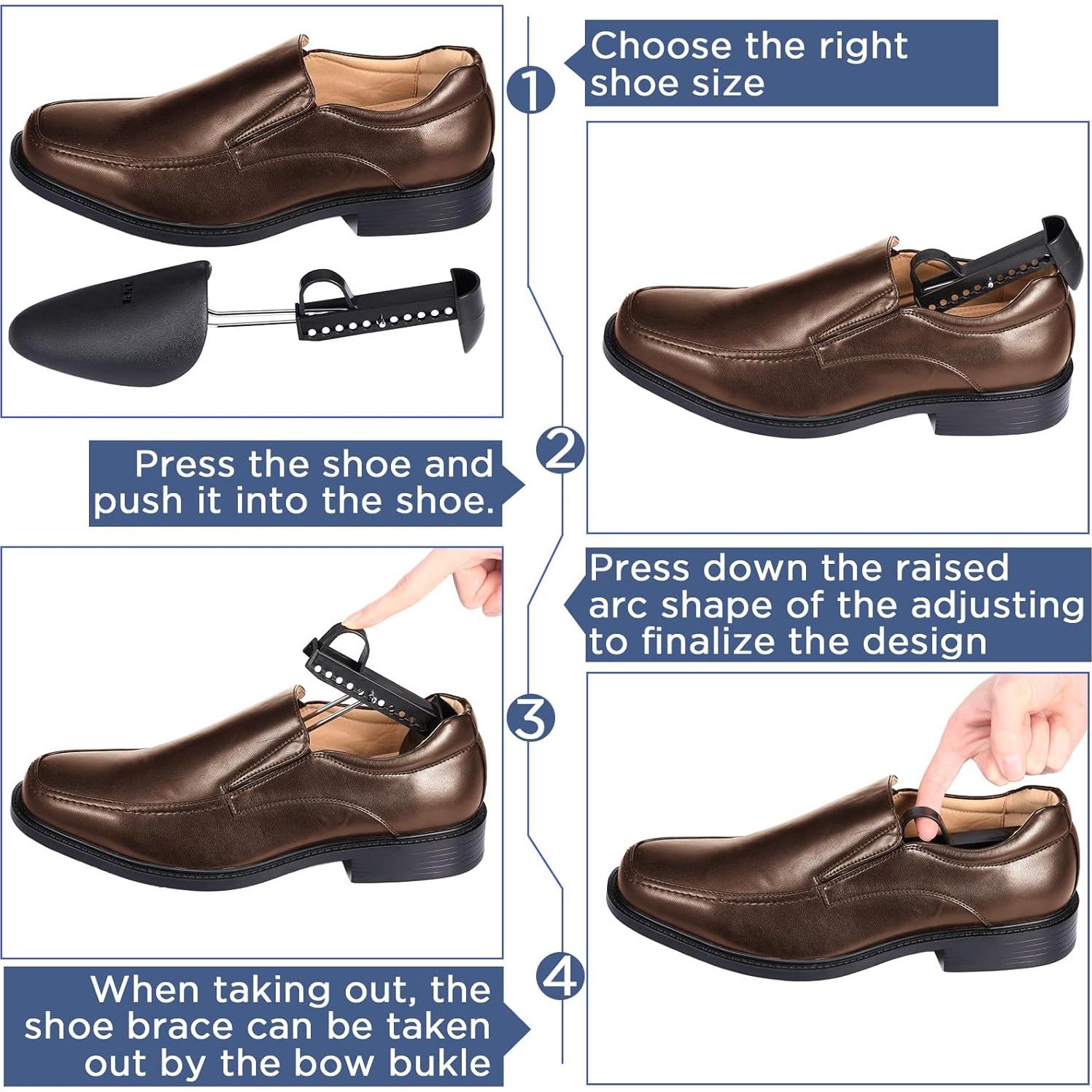 Estiradores de Zapatos Ajustables Honeydak - 10 Pares