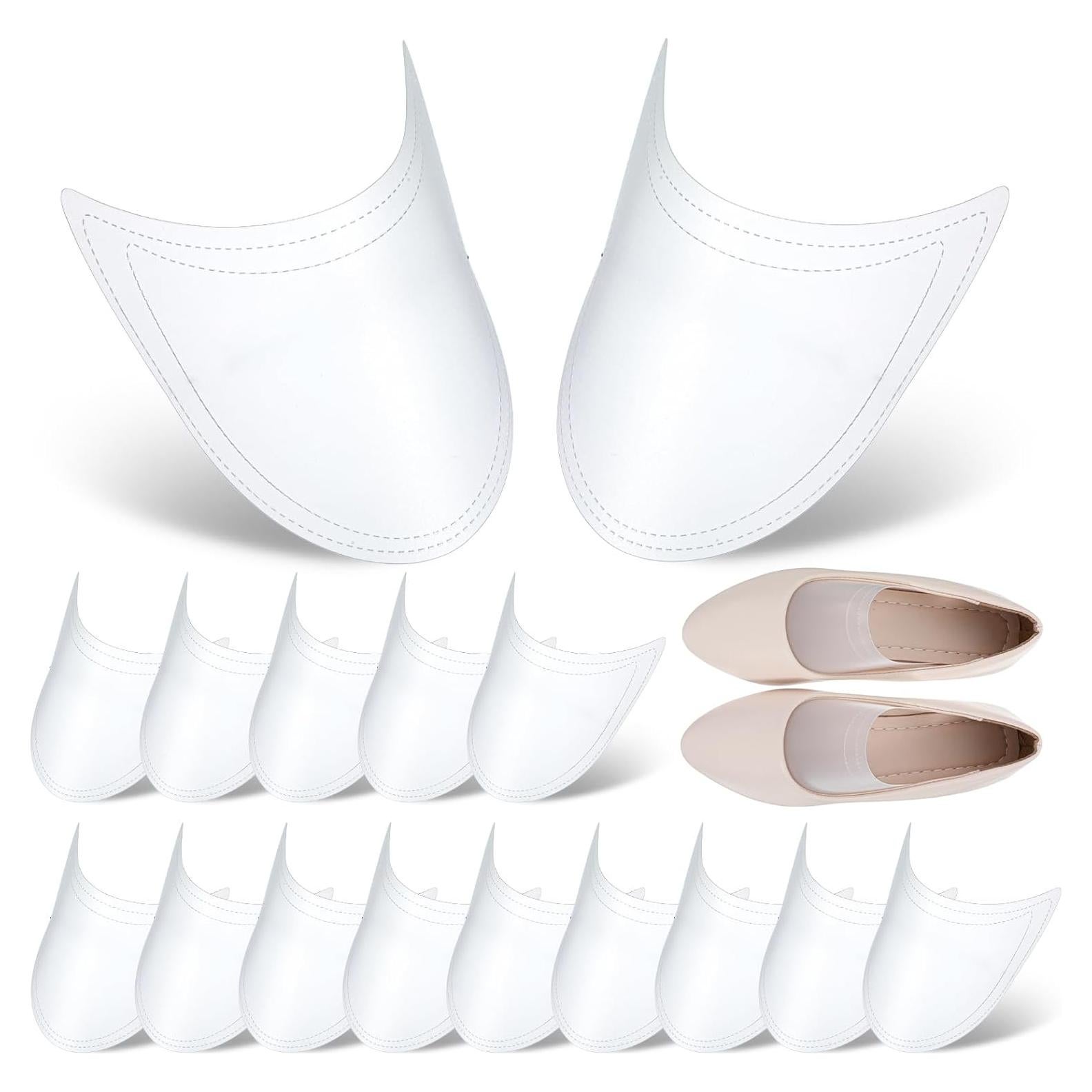 16 Estiradores de Zapatos Xinjoduz Ajustables Transparentes