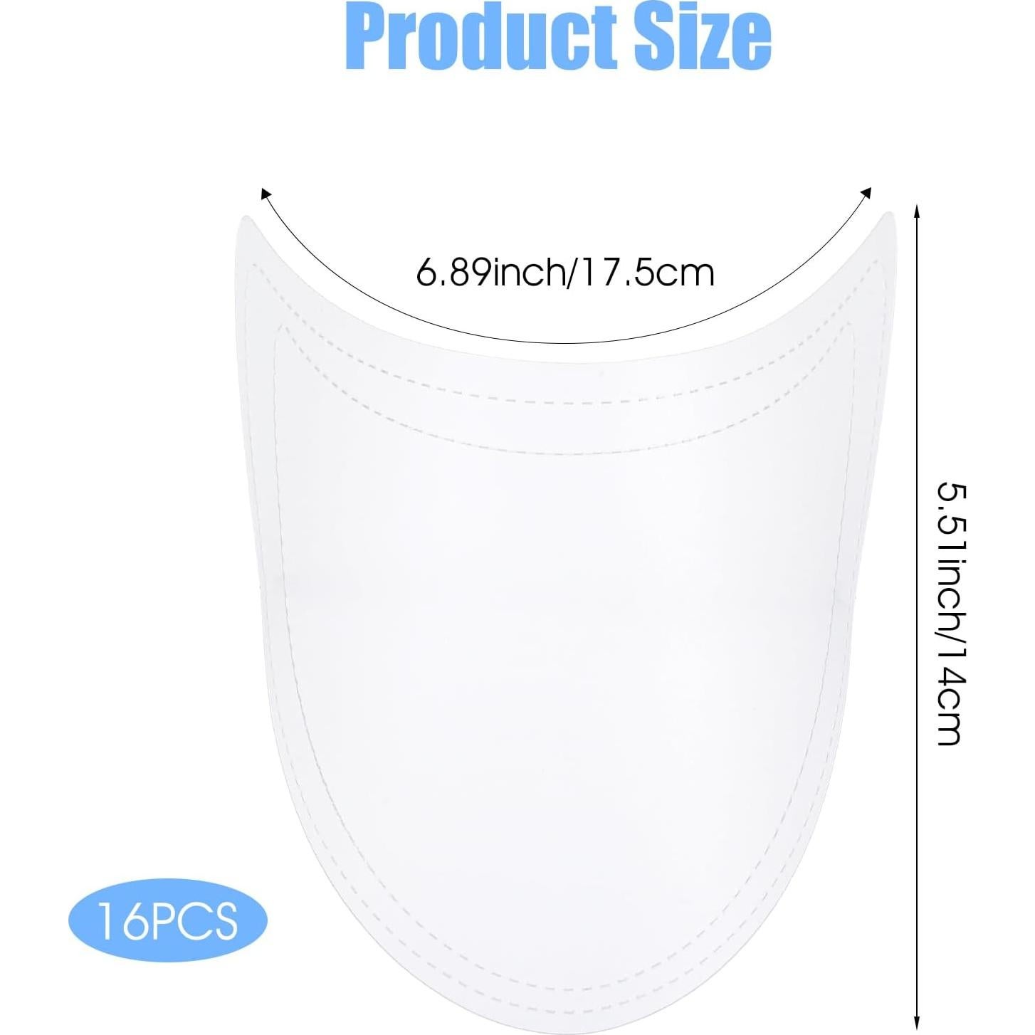 16 Estiradores de Zapatos Xinjoduz Ajustables Transparentes