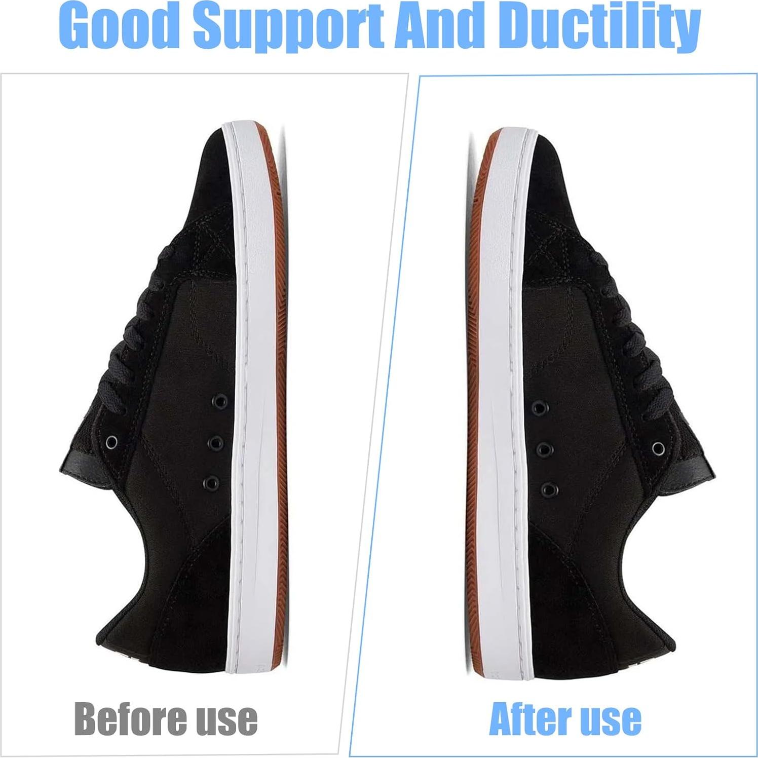 16 Estiradores de Zapatos Xinjoduz Ajustables Transparentes