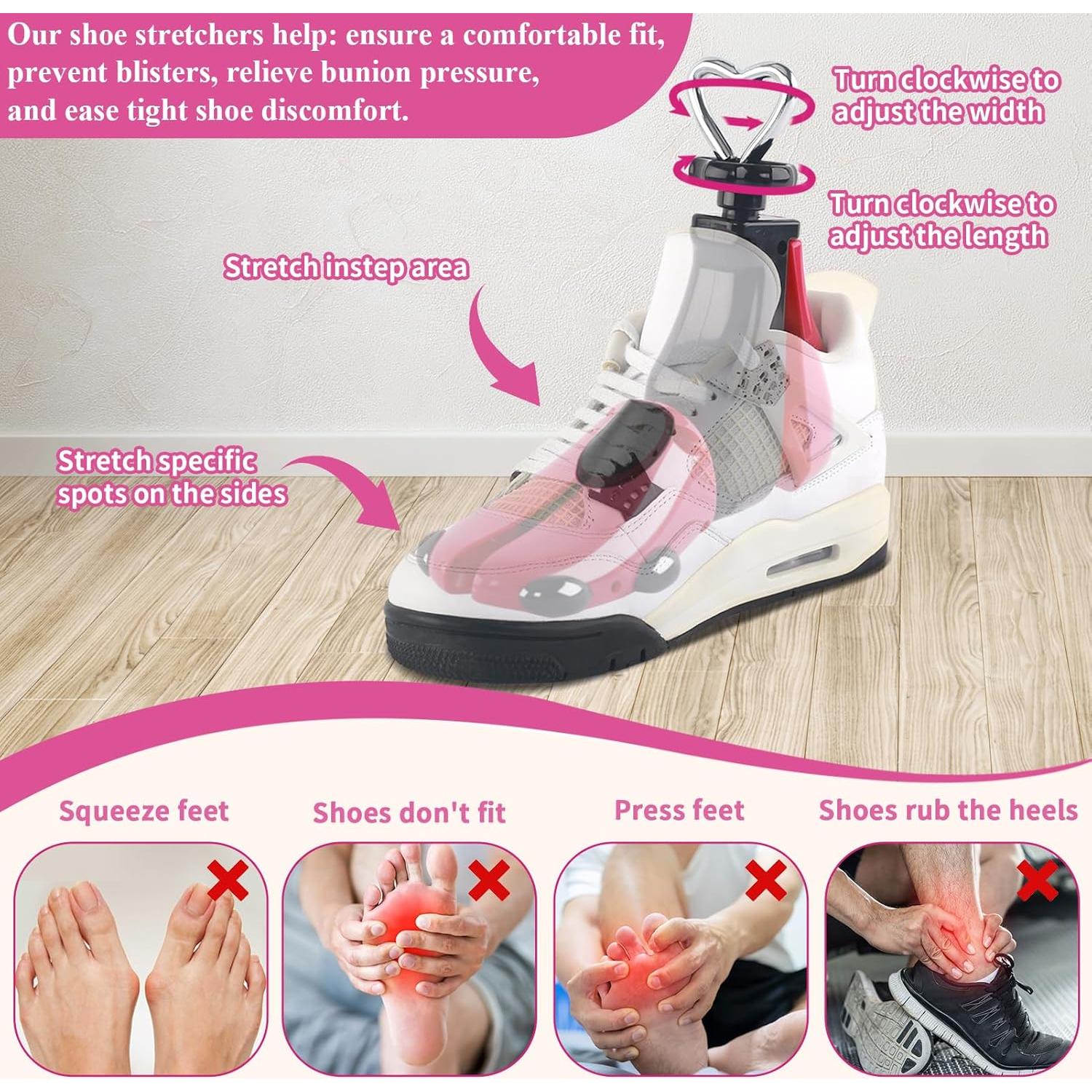 Estirador de Zapatos LANNEY Unisex Ajustable para Botas