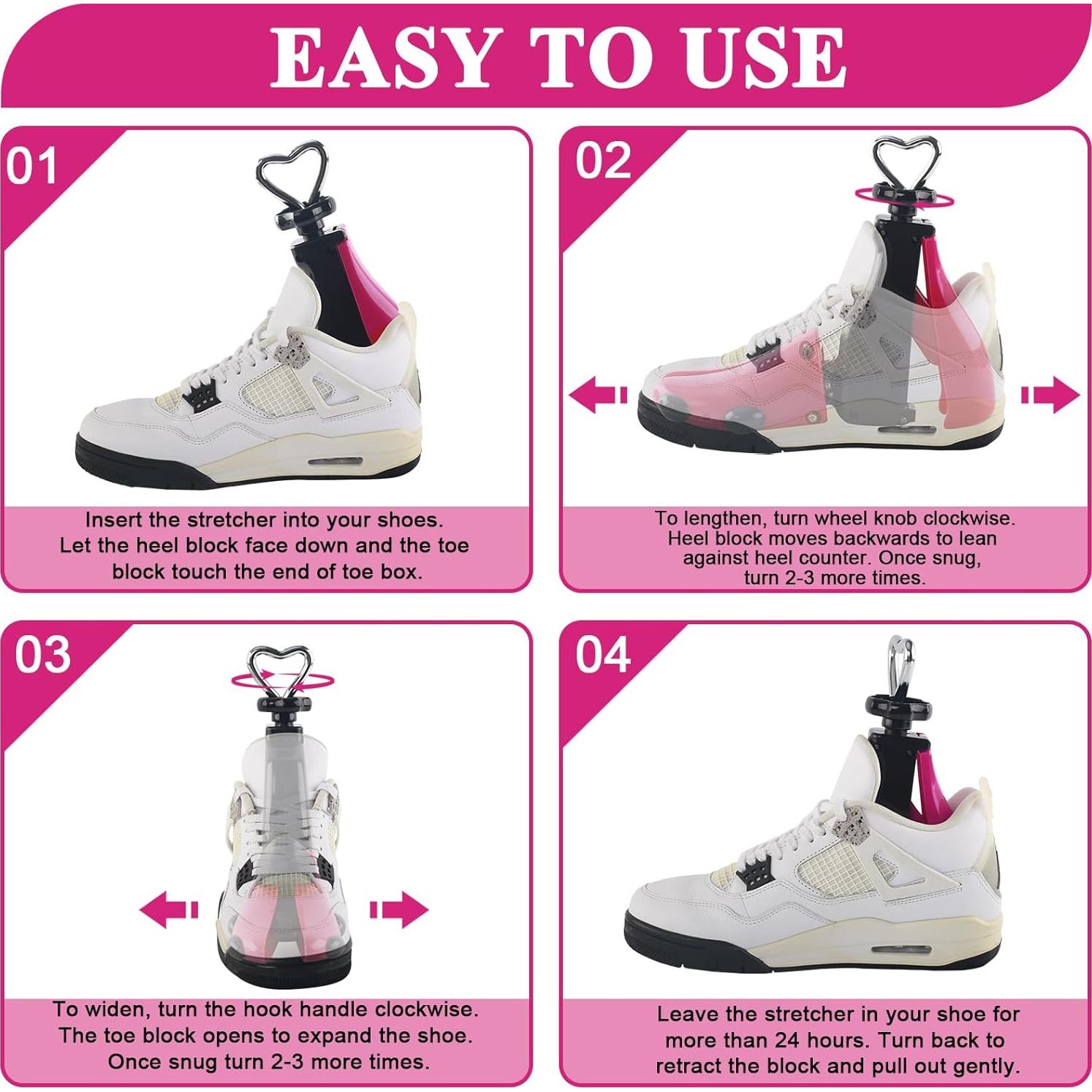 Estirador de Zapatos LANNEY Unisex Ajustable para Botas