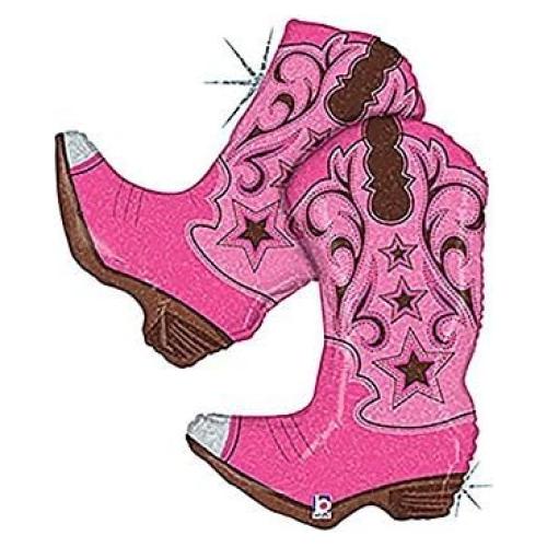 Botas de Baile Holográficas Rosa Betallic Talla Única