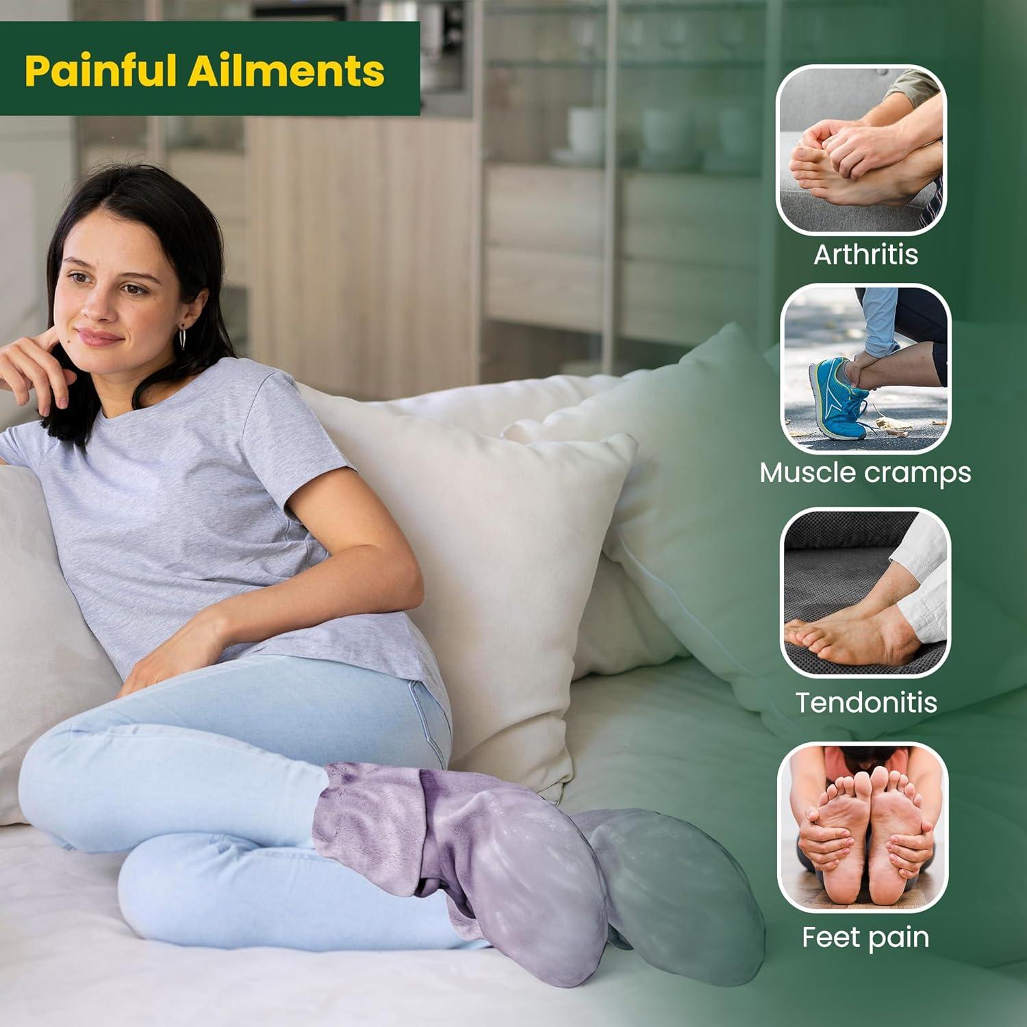 Envoltura de microondas Herbal Concepts para pies - Alivio aromaterapia