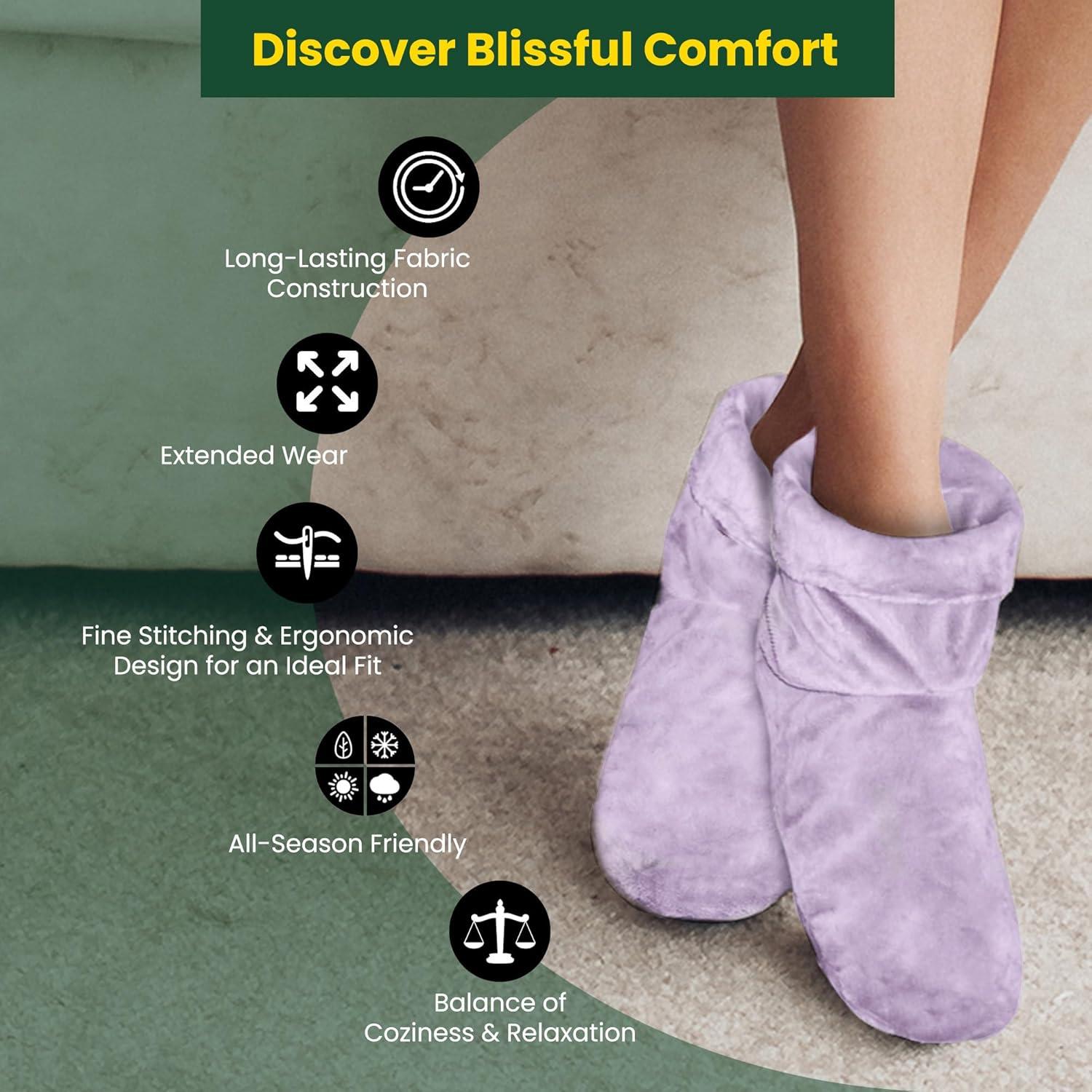 Envoltura de microondas Herbal Concepts para pies - Alivio aromaterapia