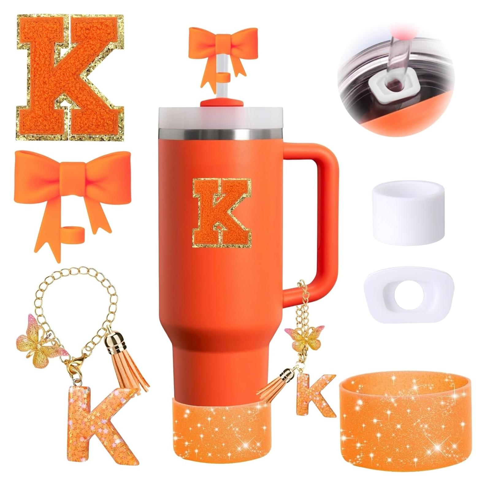 Juego de Accesorios Naranja MOTEERLLU para Taza Stanley 887ml