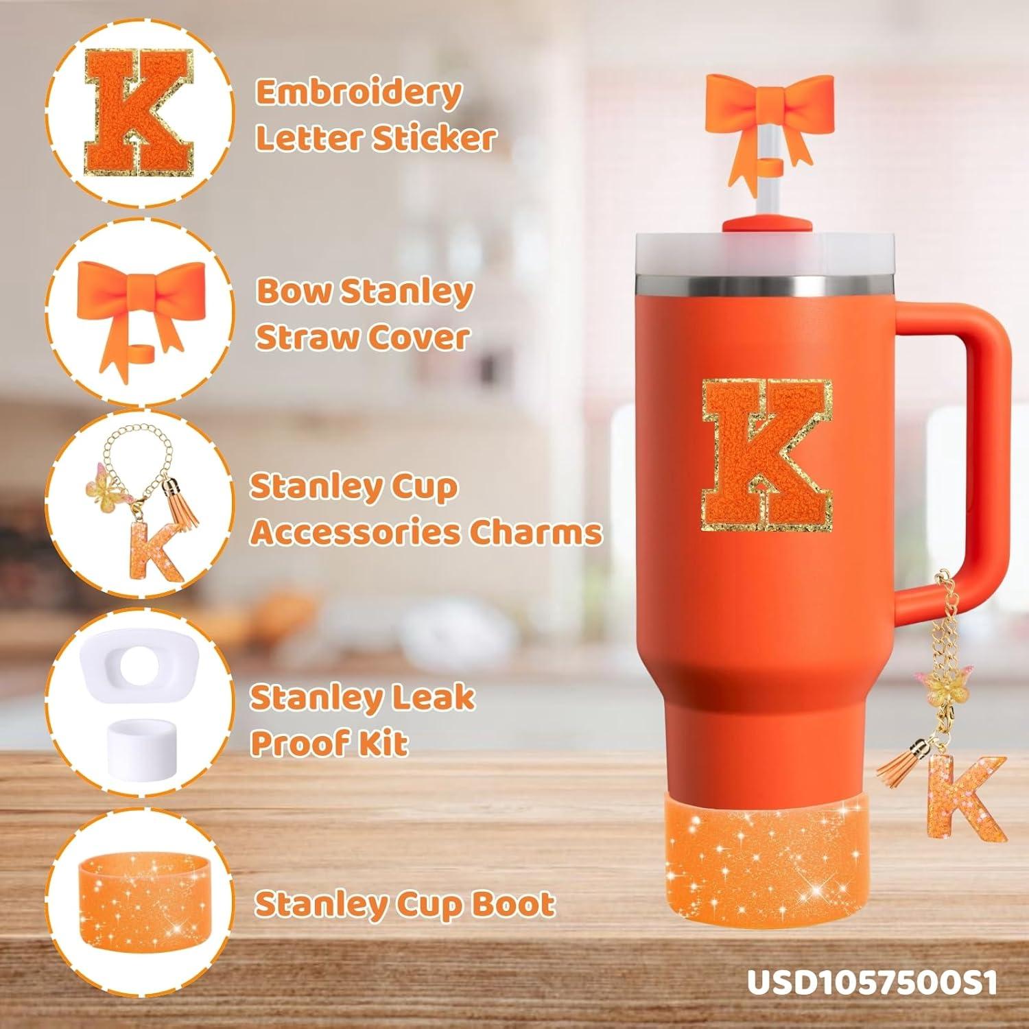 Juego de Accesorios Naranja MOTEERLLU para Taza Stanley 887ml