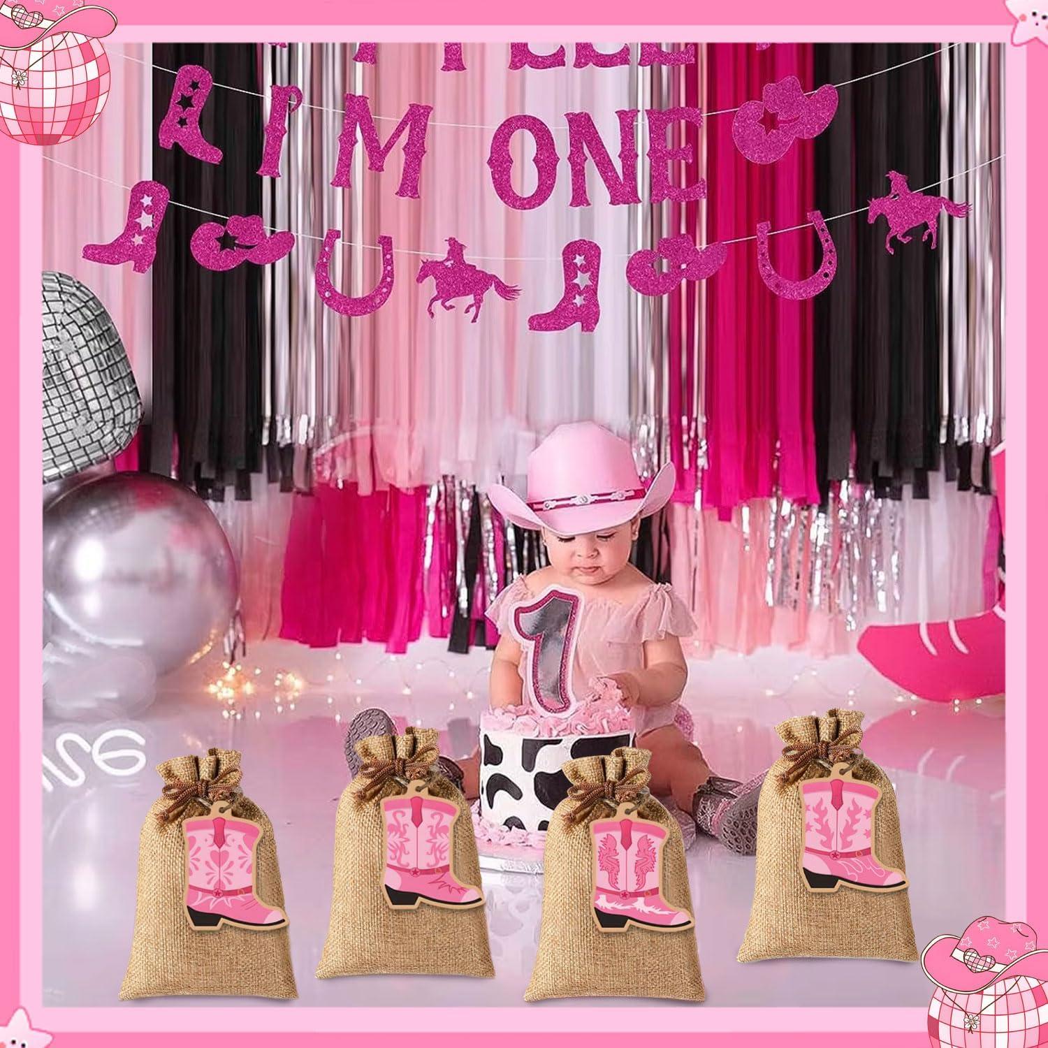 48 Bolsas de Yute con Etiquetas Bota SUNDIDIY 10x14cm