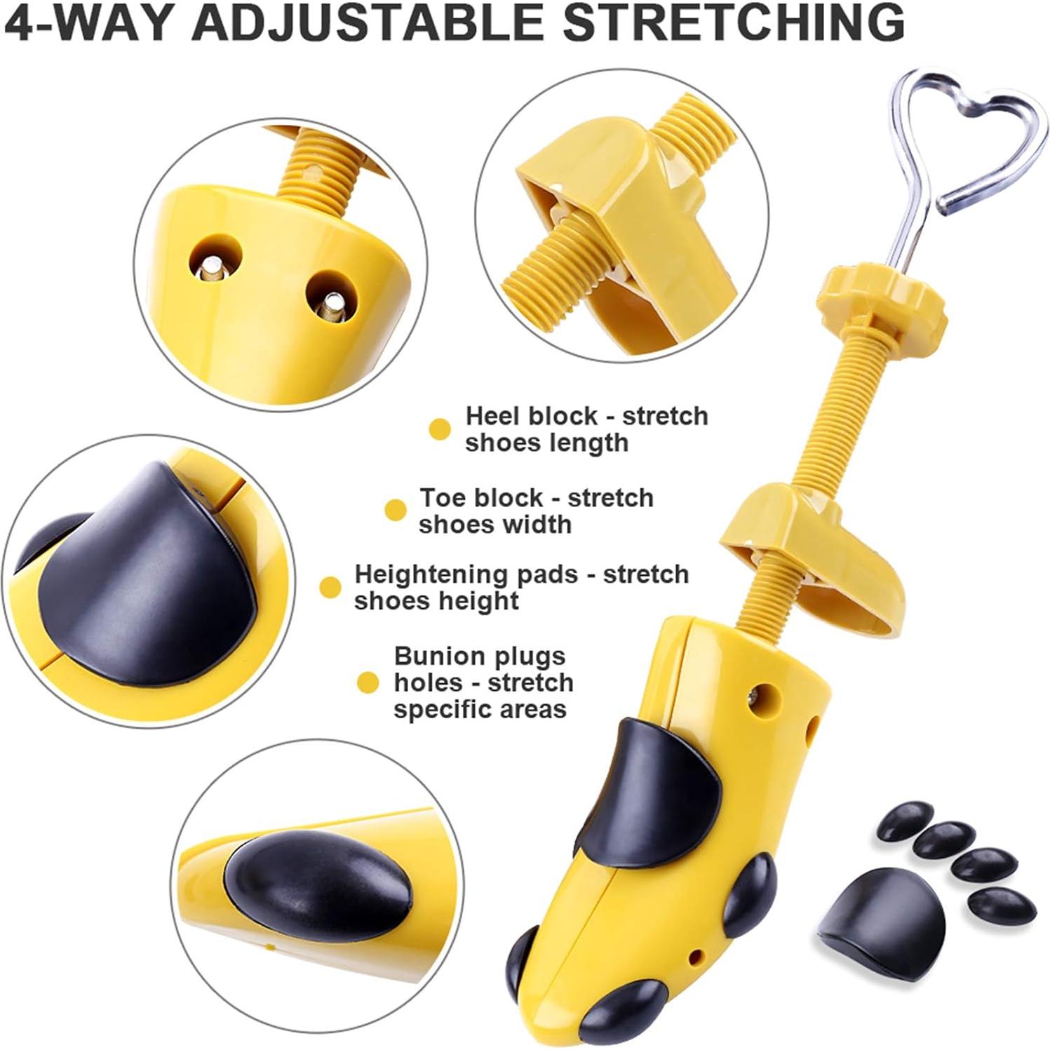 Estirador de Zapatos Cyrico 4 Vías para Mujeres Talla 5.5-10