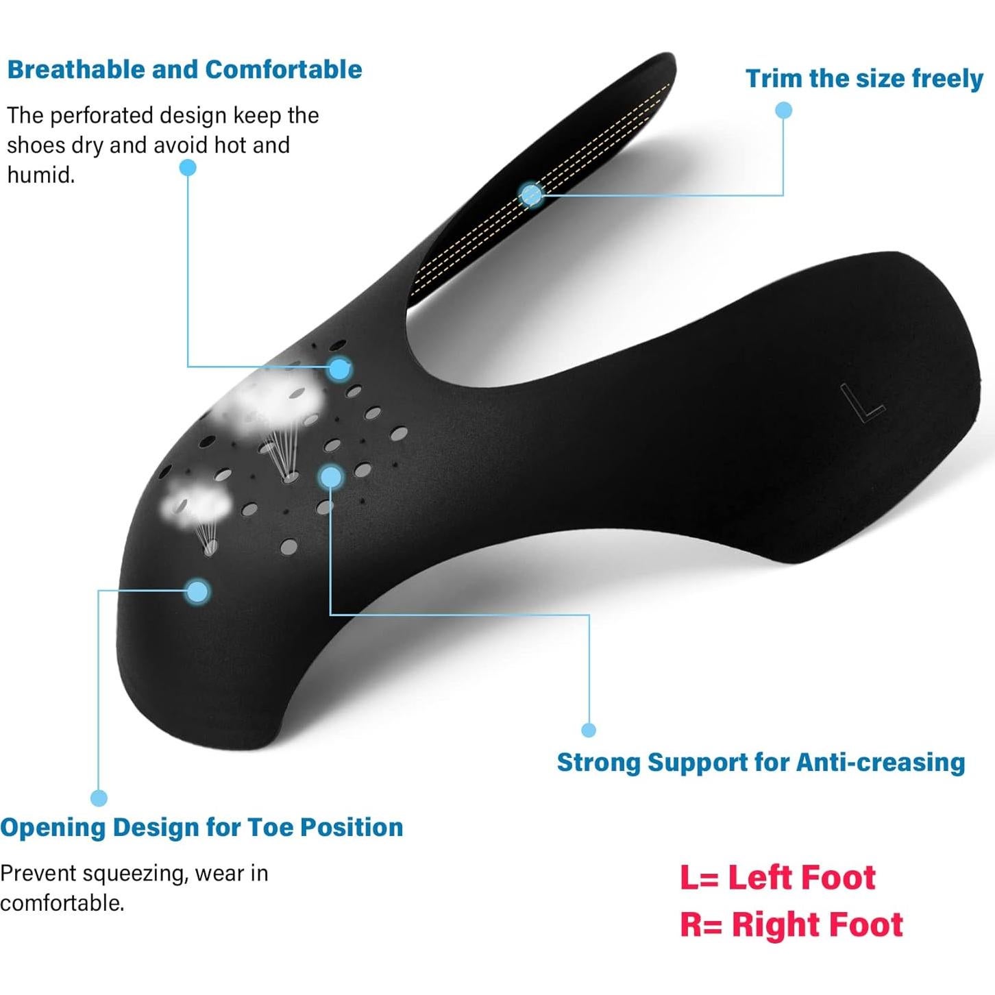 Protector Antipliegues para Zapatillas YOLOPARK - 4 Pares