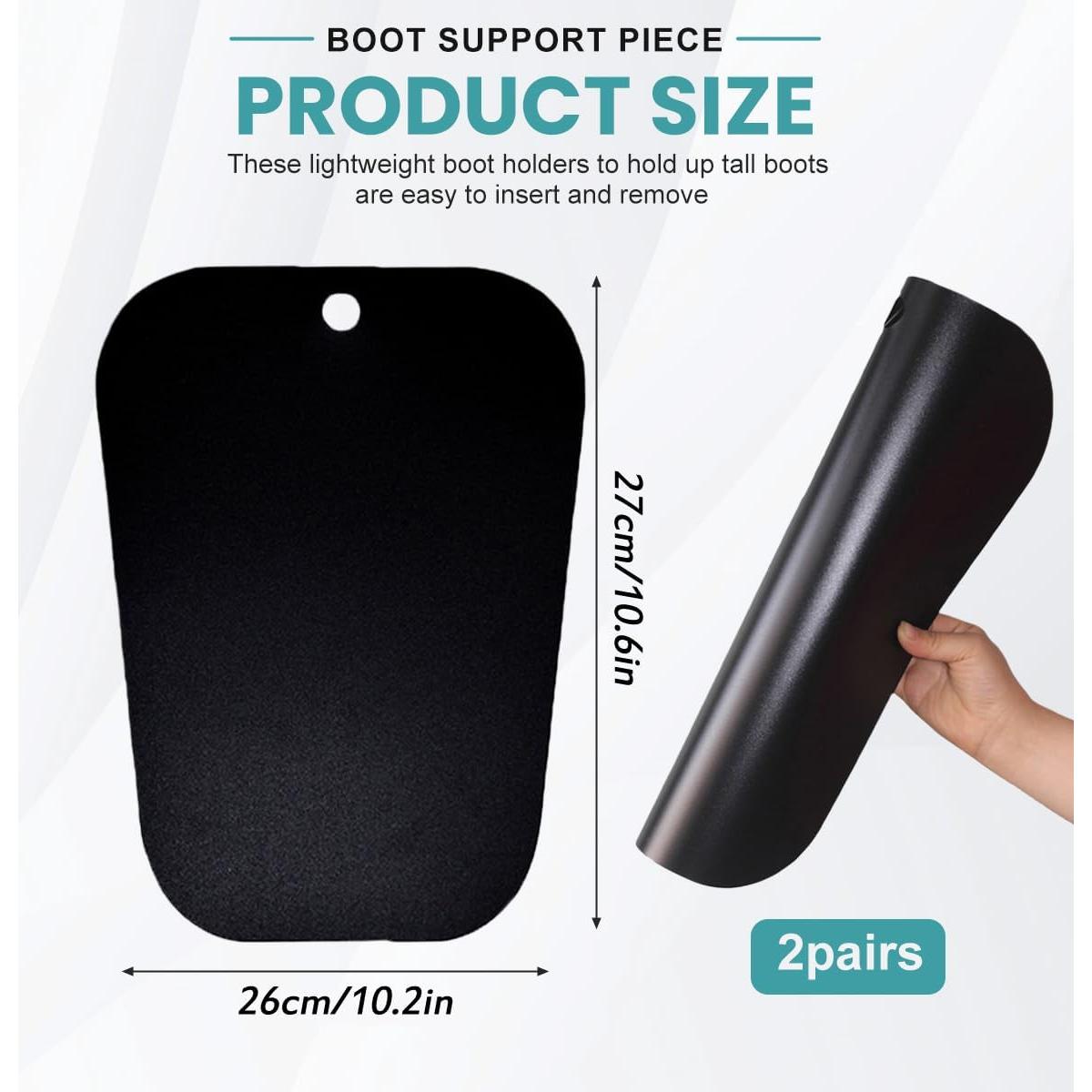 Inserts para Botas Negras 10 Pulgadas Happyupcity - 4 Piezas