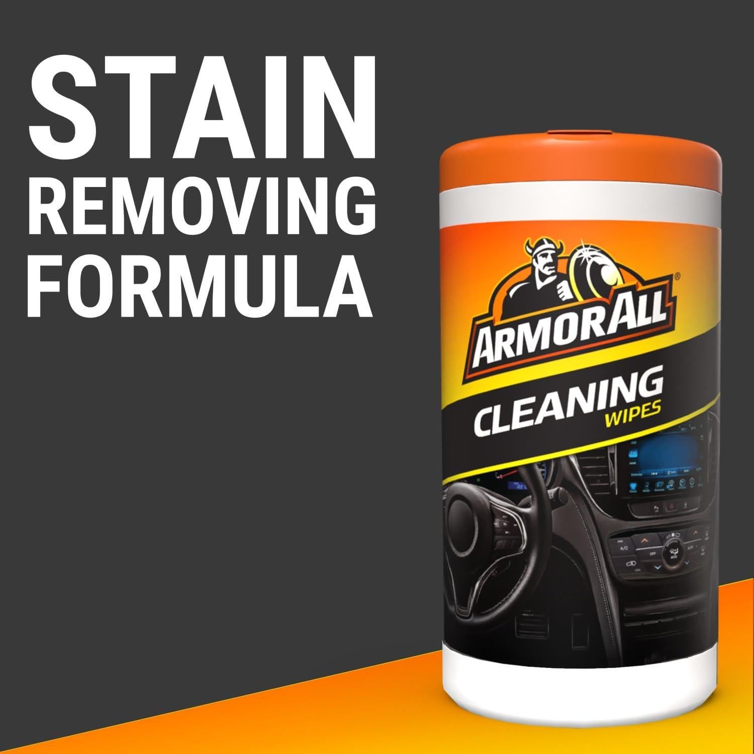 Toallitas de Limpieza Armor All para Automóviles - 50 Unidades