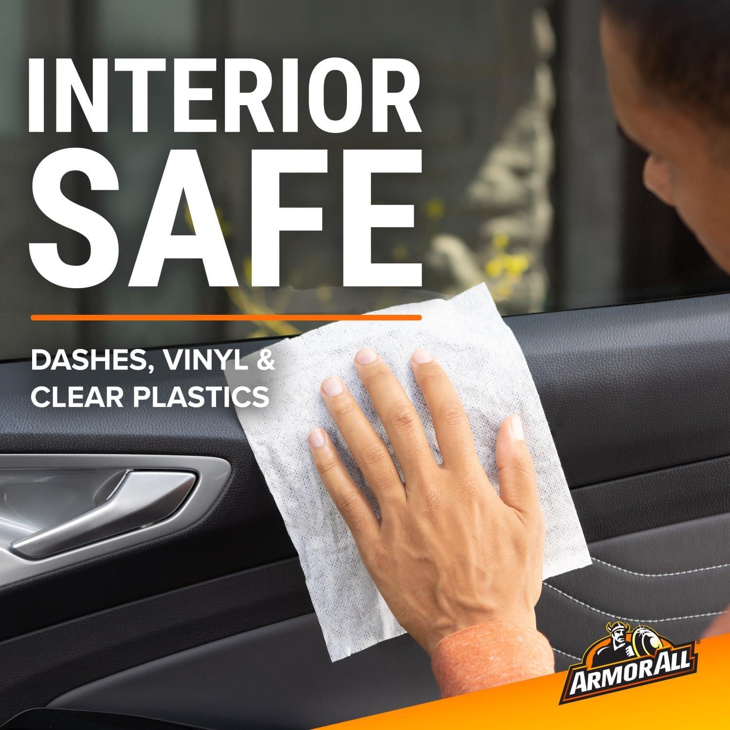 Toallitas de Limpieza Armor All para Automóviles - 50 Unidades