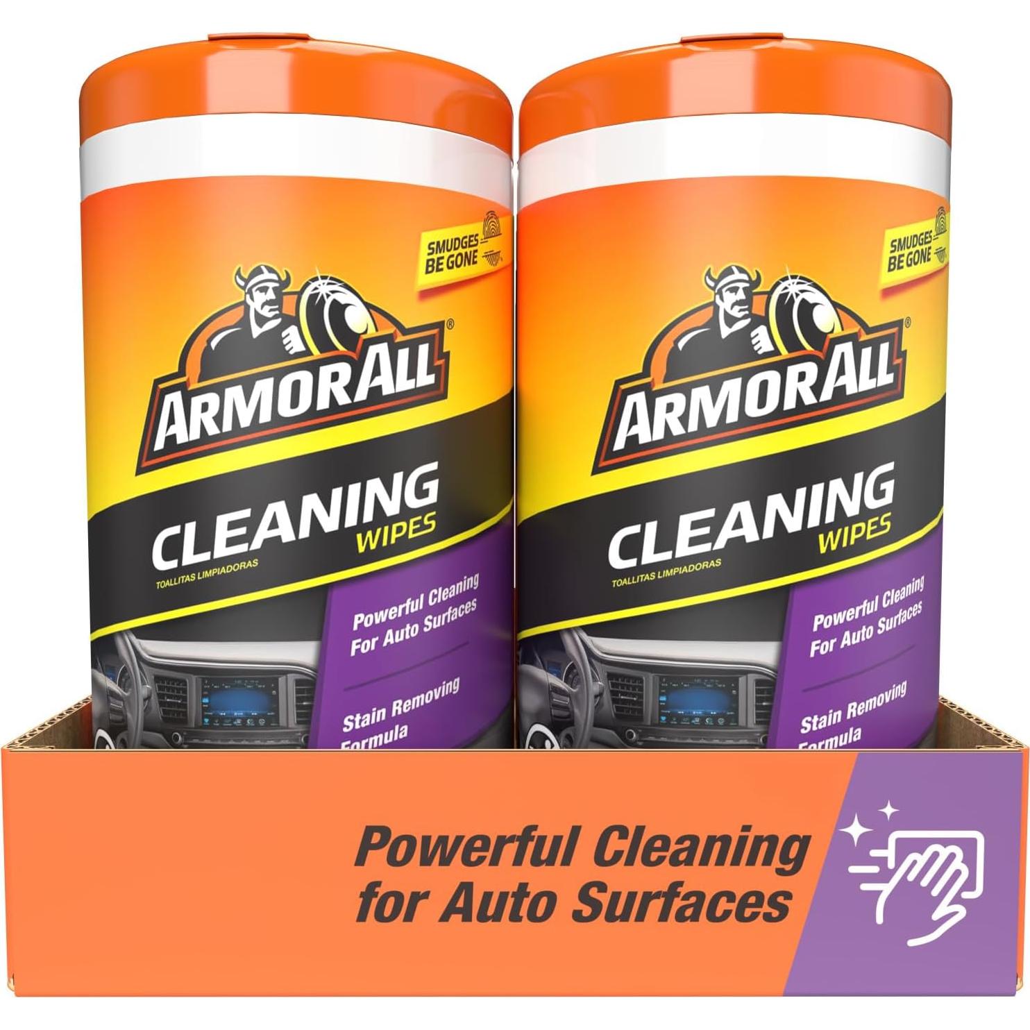 Toallitas de Limpieza Armor All para Automóviles - 50 Unidades