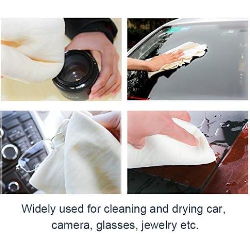 Paño de Chamois Natural River Lake 88.9x61 cm para Autos