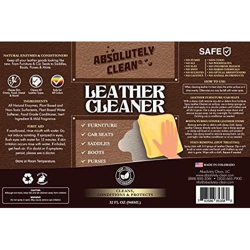 Limpiador y Acondicionador de Cuero Absolutely Clean 0.45L