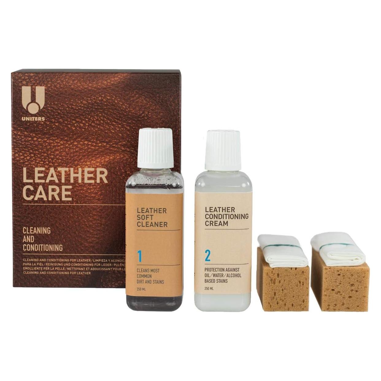 Kit de Cuidado de Cuero Leather Master 250ml - Limpieza y Acondicionador