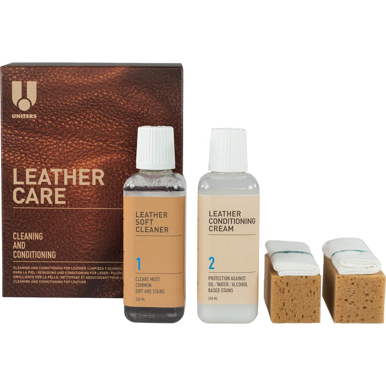 Kit de Cuidado de Cuero Leather Master 250ml - Limpieza y Acondicionador