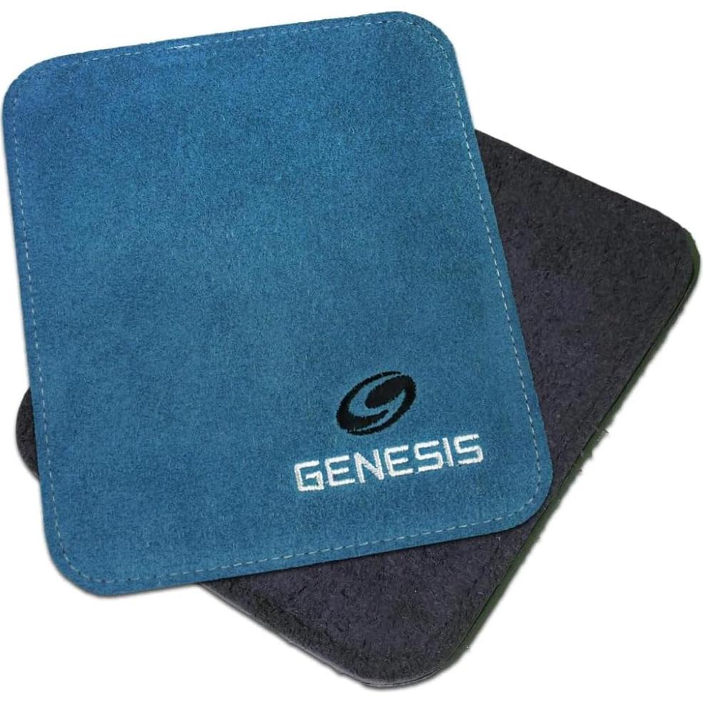 Pad de Limpieza de Cuero de Búfalo Genesis Azul 17.8x14.9cm