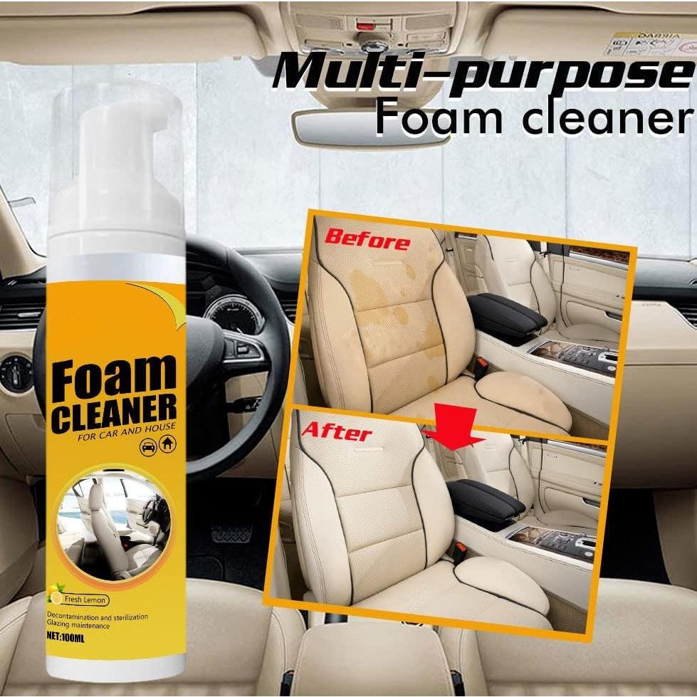 Limpiador de Espuma Multiusos AQISI 100ML para Coche y Hogar