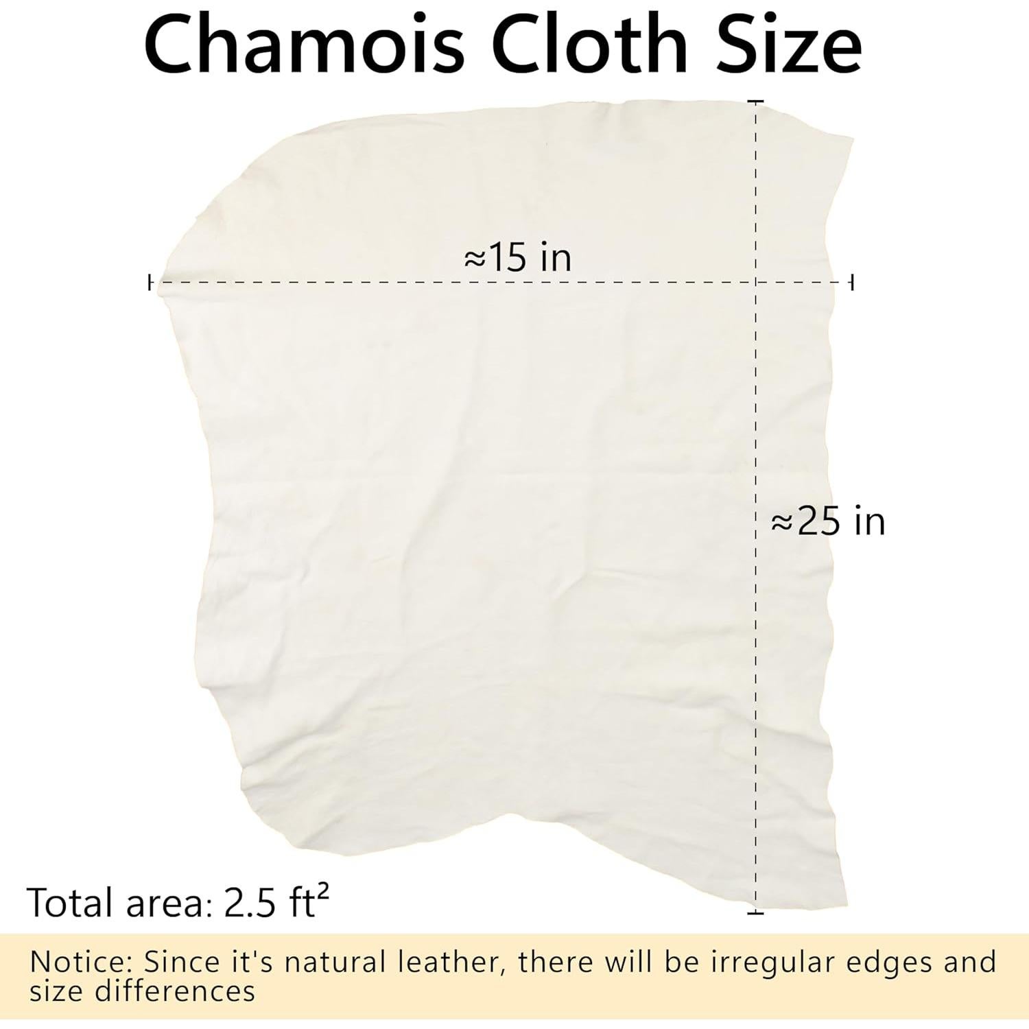 Toalla Chamois para Auto Ecocstm 38x64 cm Cuero Natural