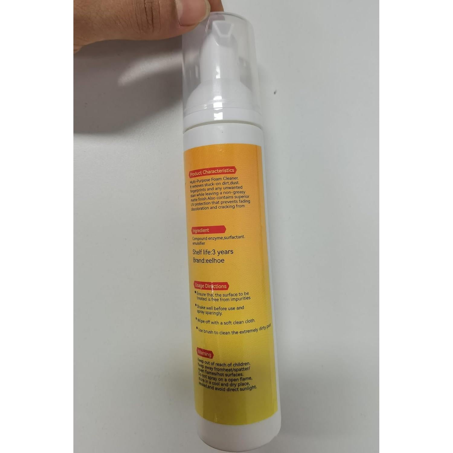 Limpiador Espumoso Multipropósito Like New One 100ml - Limón