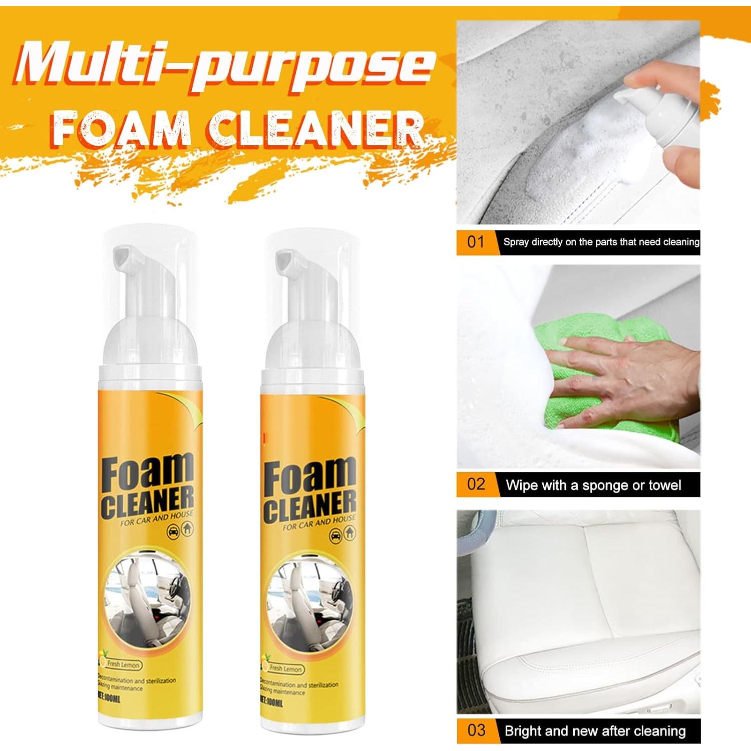 Limpiador Espumoso Multipropósito Like New One 100ml - Limón