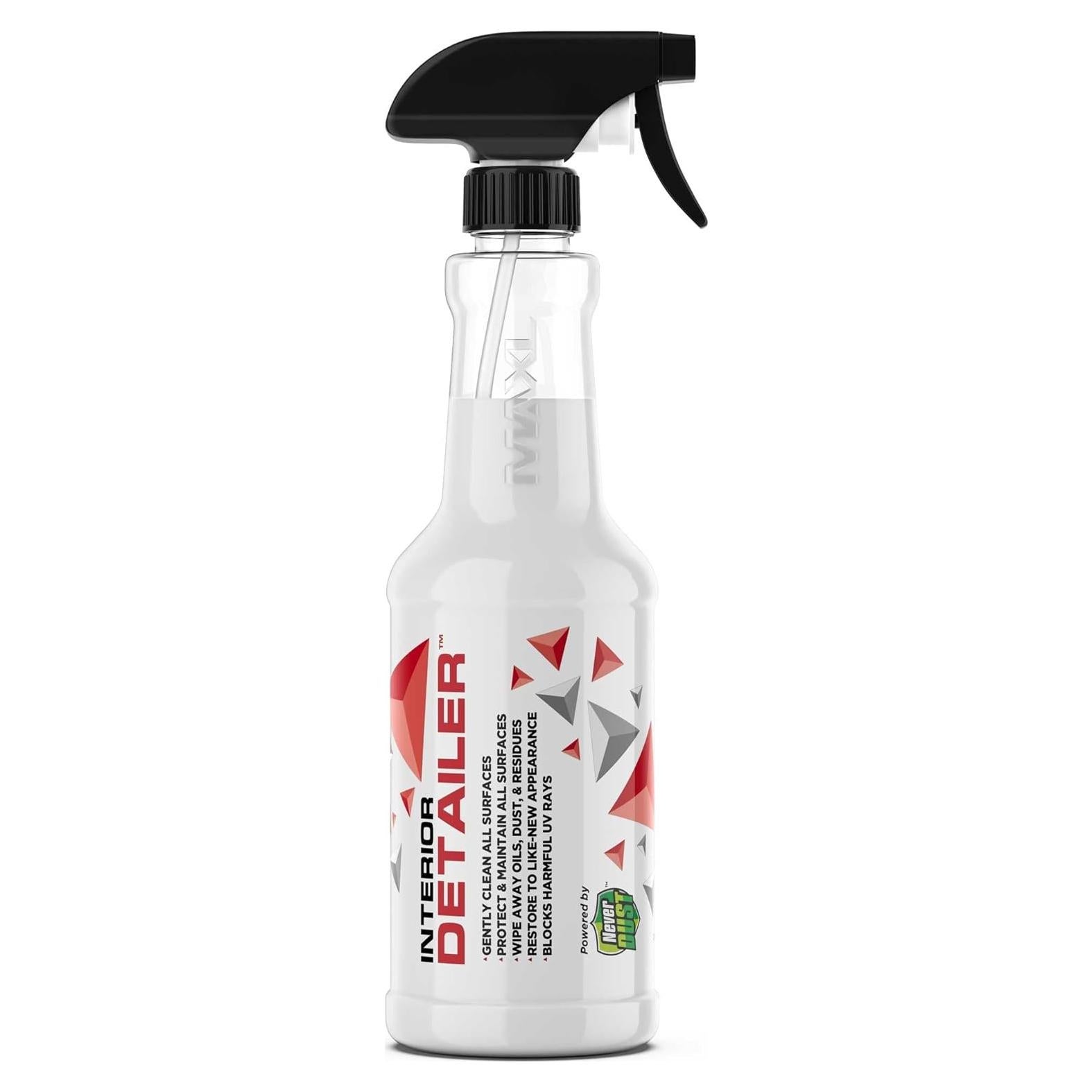 Limpiador Interior de Coche MAXL 20oz - Fórmula NeverDust, Multiusos