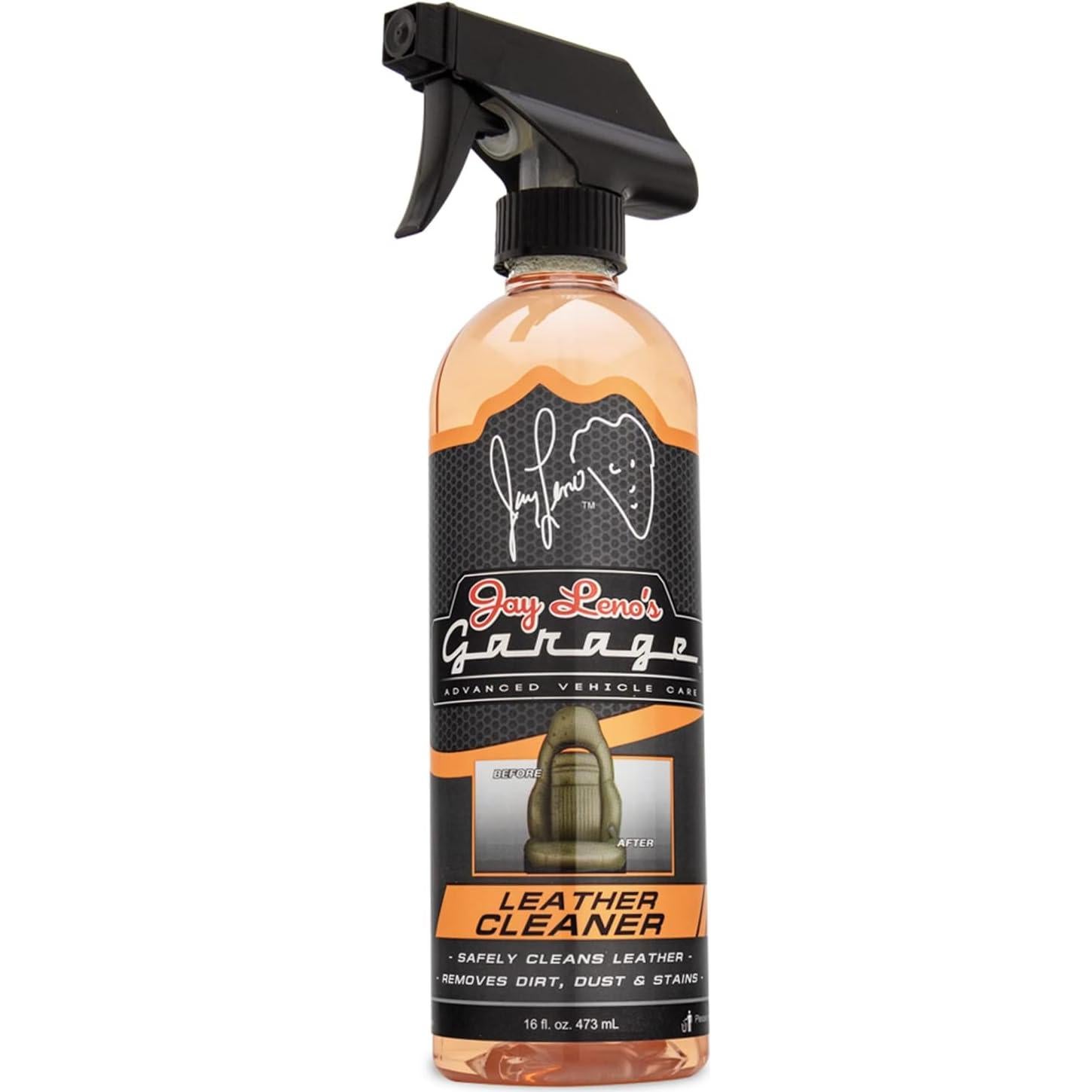 Kit de limpiador y acondicionador de cuero Jay Leno 4 piezas