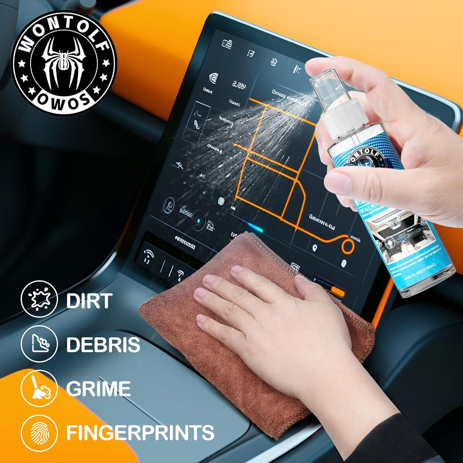 Kit de Limpiador y Acondicionador de Cuero Wontolf 0.6kg