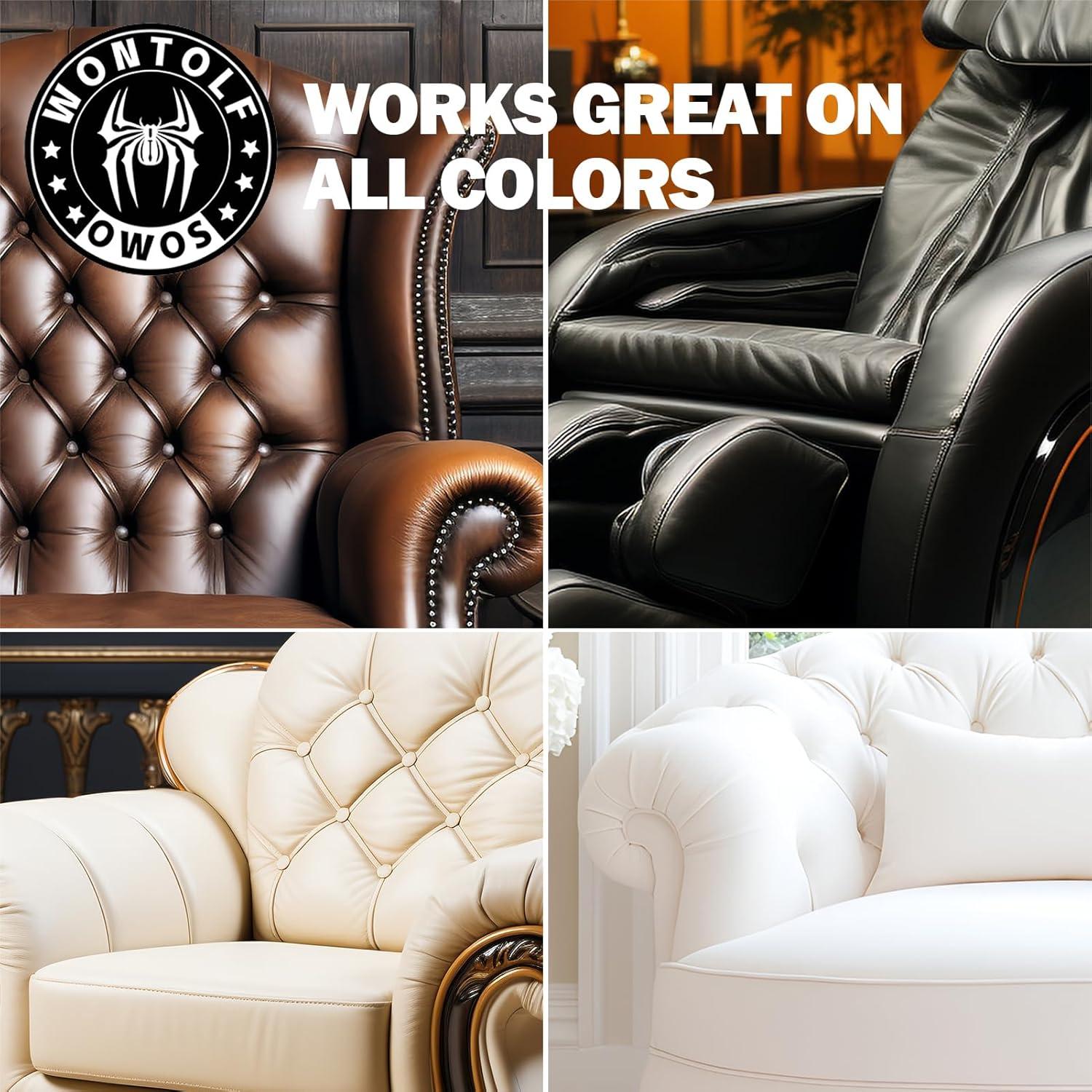 Kit de Limpiador y Acondicionador de Cuero Wontolf 0.6kg