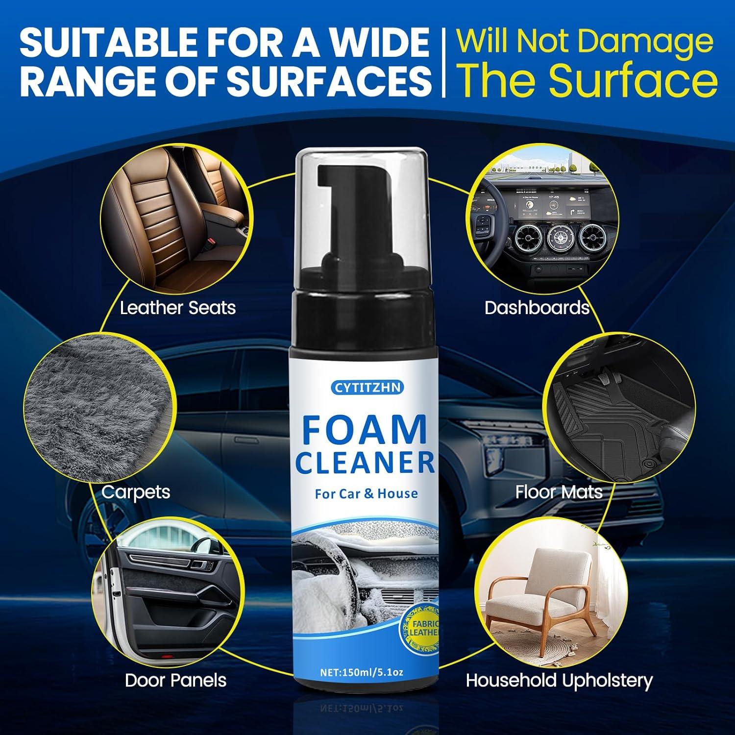 Kit Limpiador de Interiores Auto CYTITZHN 150ml - Multiusos