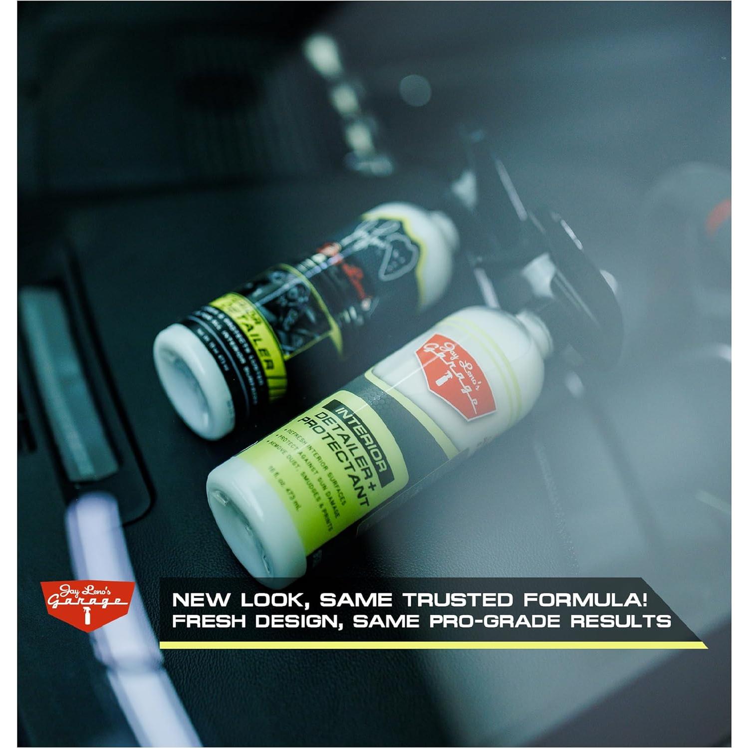 Limpiador y Protector de Interior Jay Leno 473 ml - Auto, Cuero, Plástico