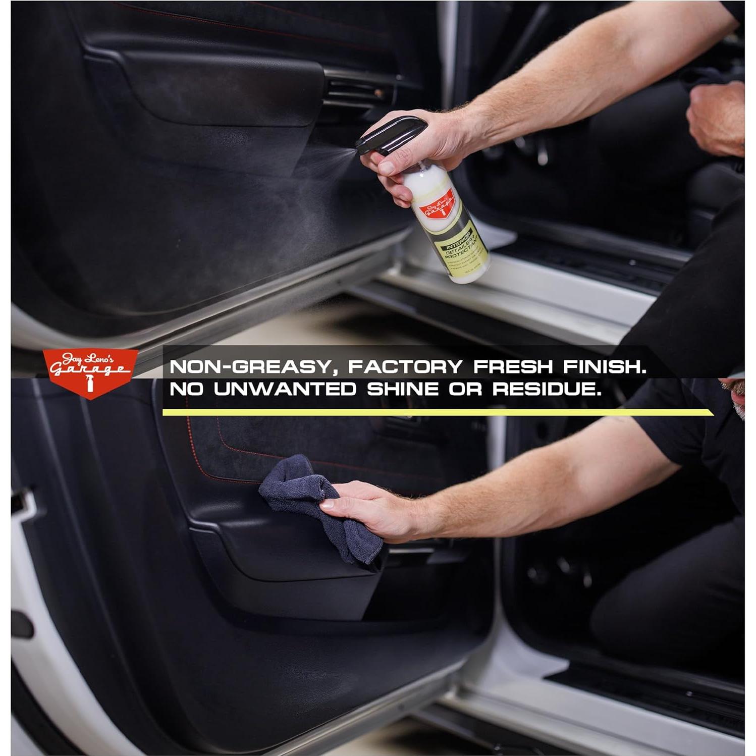 Limpiador y Protector de Interior Jay Leno 473 ml - Auto, Cuero, Plástico