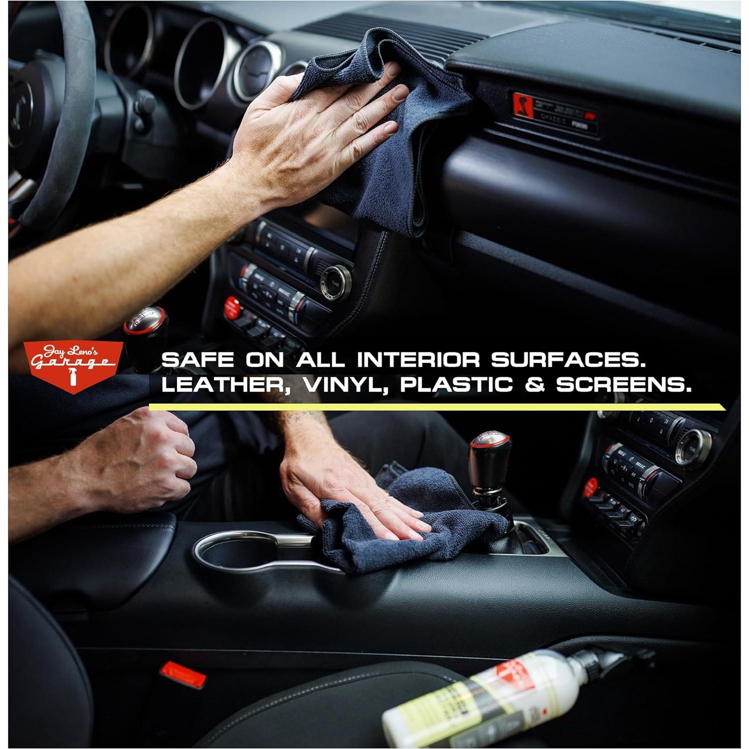 Limpiador y Protector de Interior Jay Leno 473 ml - Auto, Cuero, Plástico