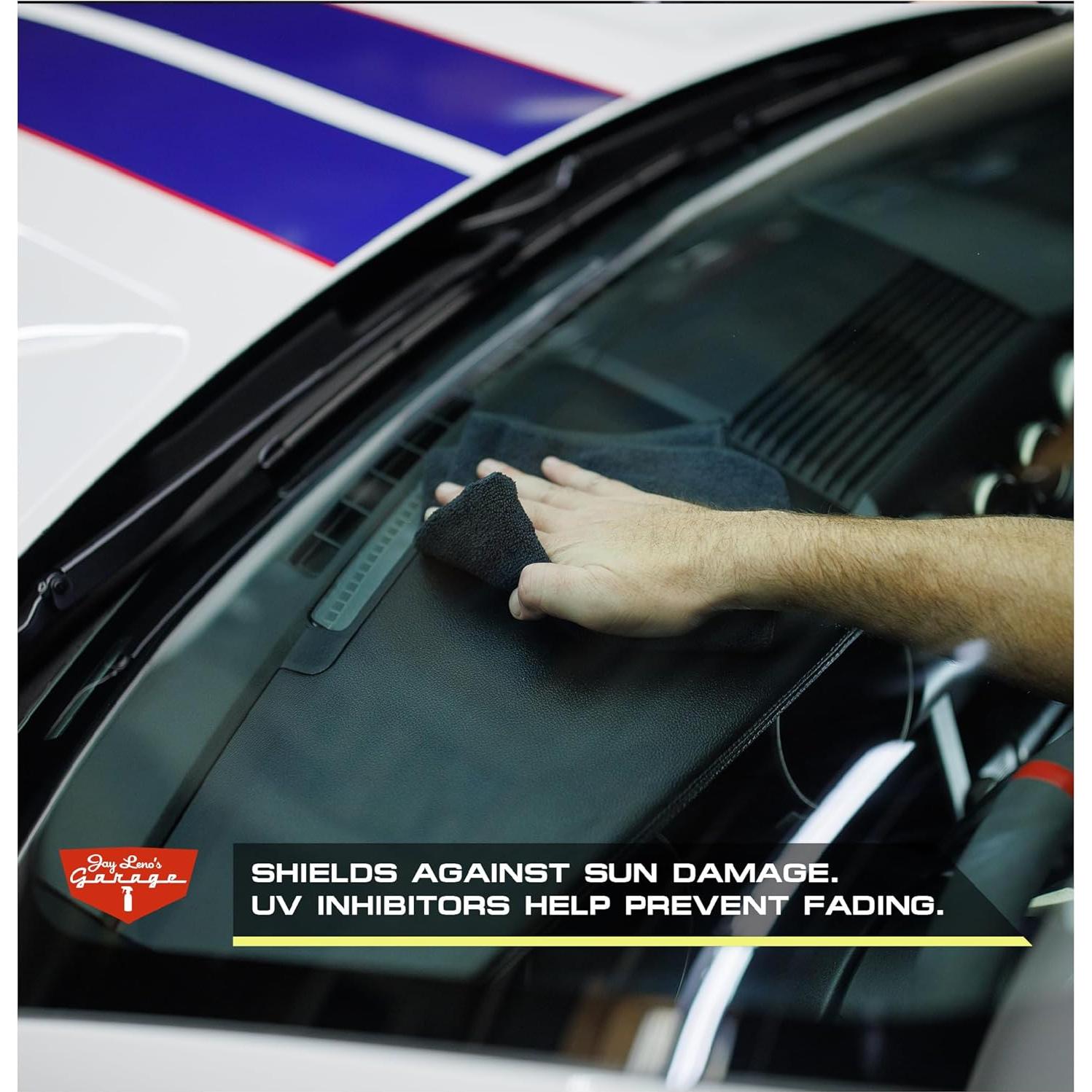 Limpiador y Protector de Interior Jay Leno 473 ml - Auto, Cuero, Plástico