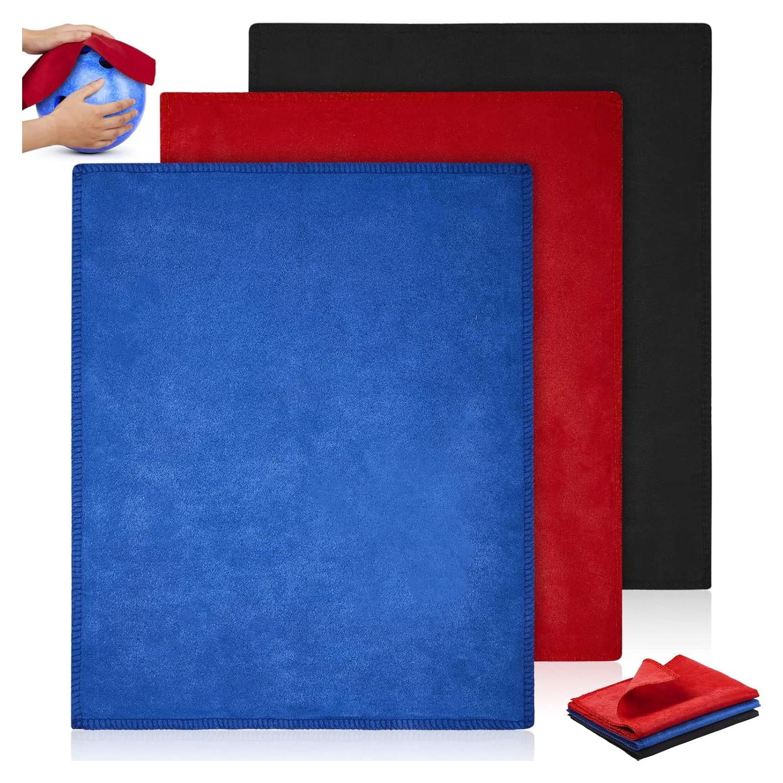 Juego de 3 Toallas Shammy Patelai para Boliche 30x25 cm