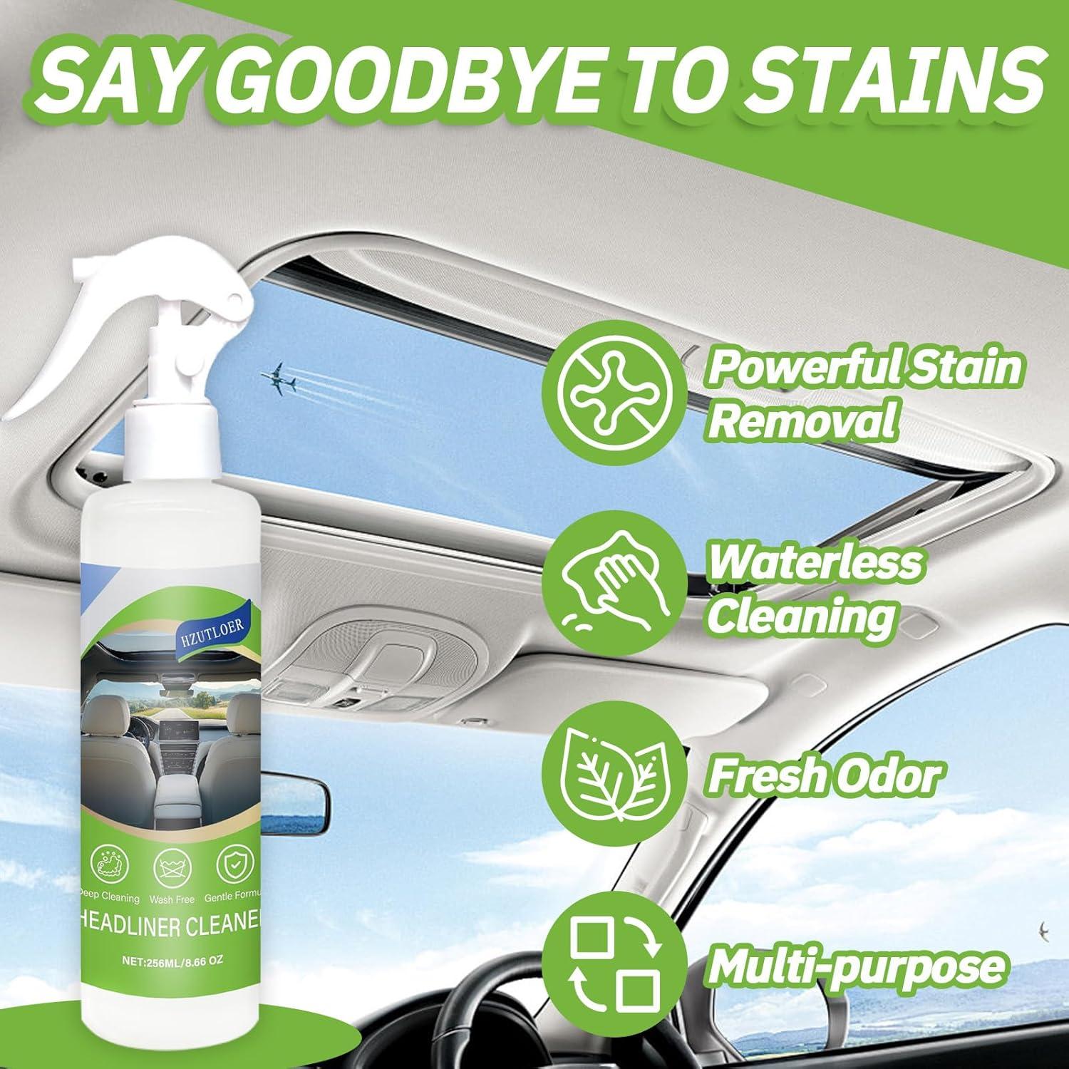 Limpiador Multifuncional de Techo de Coche Hzutloer 256 ml