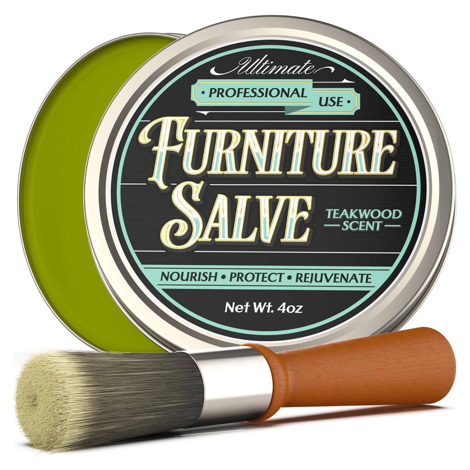 Salve para Muebles de Cuero FORTIVO - Hidratante y Restaurador 113g