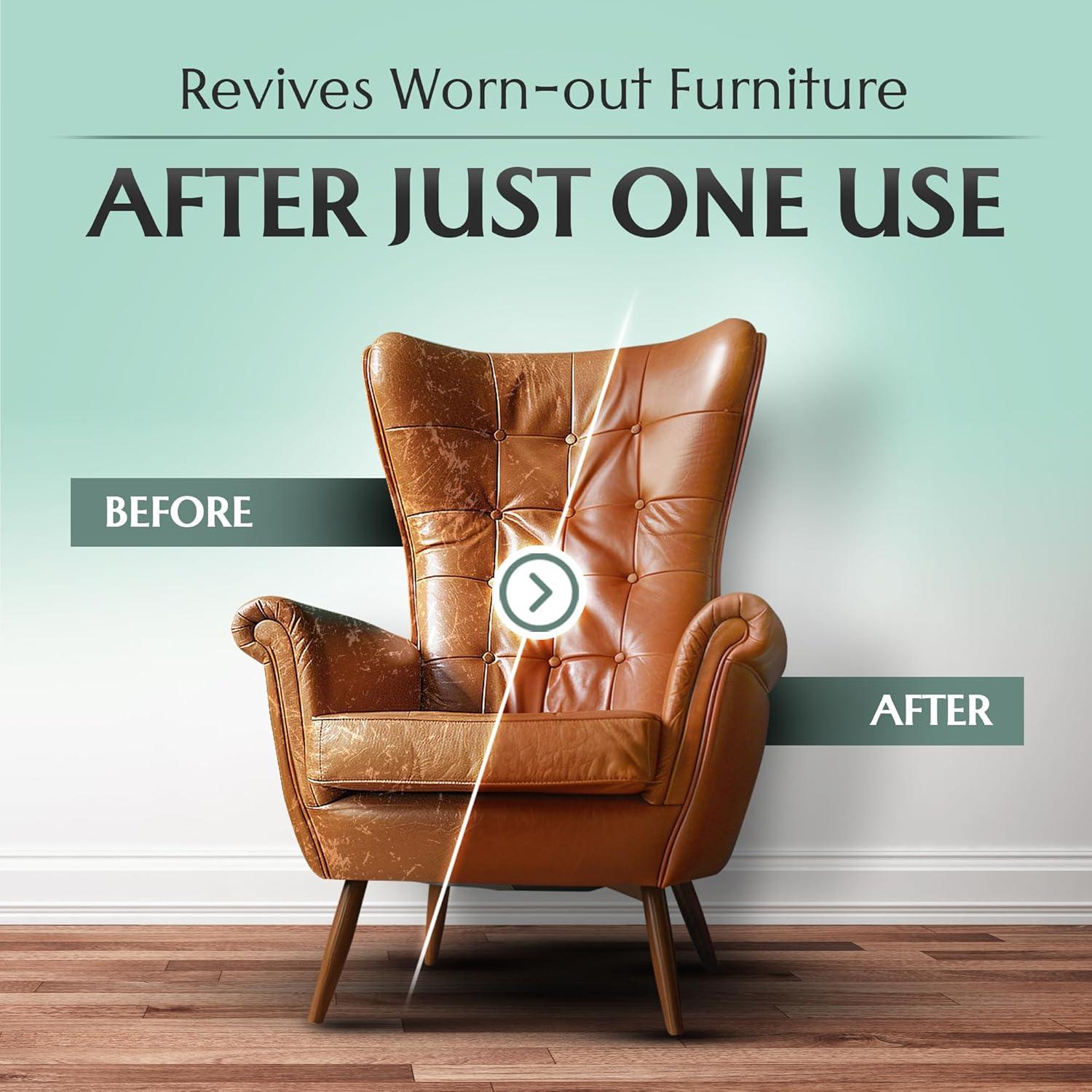 Salve para Muebles de Cuero FORTIVO - Hidratante y Restaurador 113g