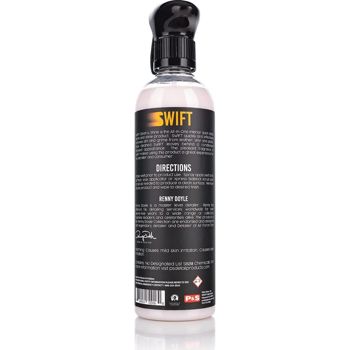 Limpiador y Protector Interior P & S Swift Clean 473 ml