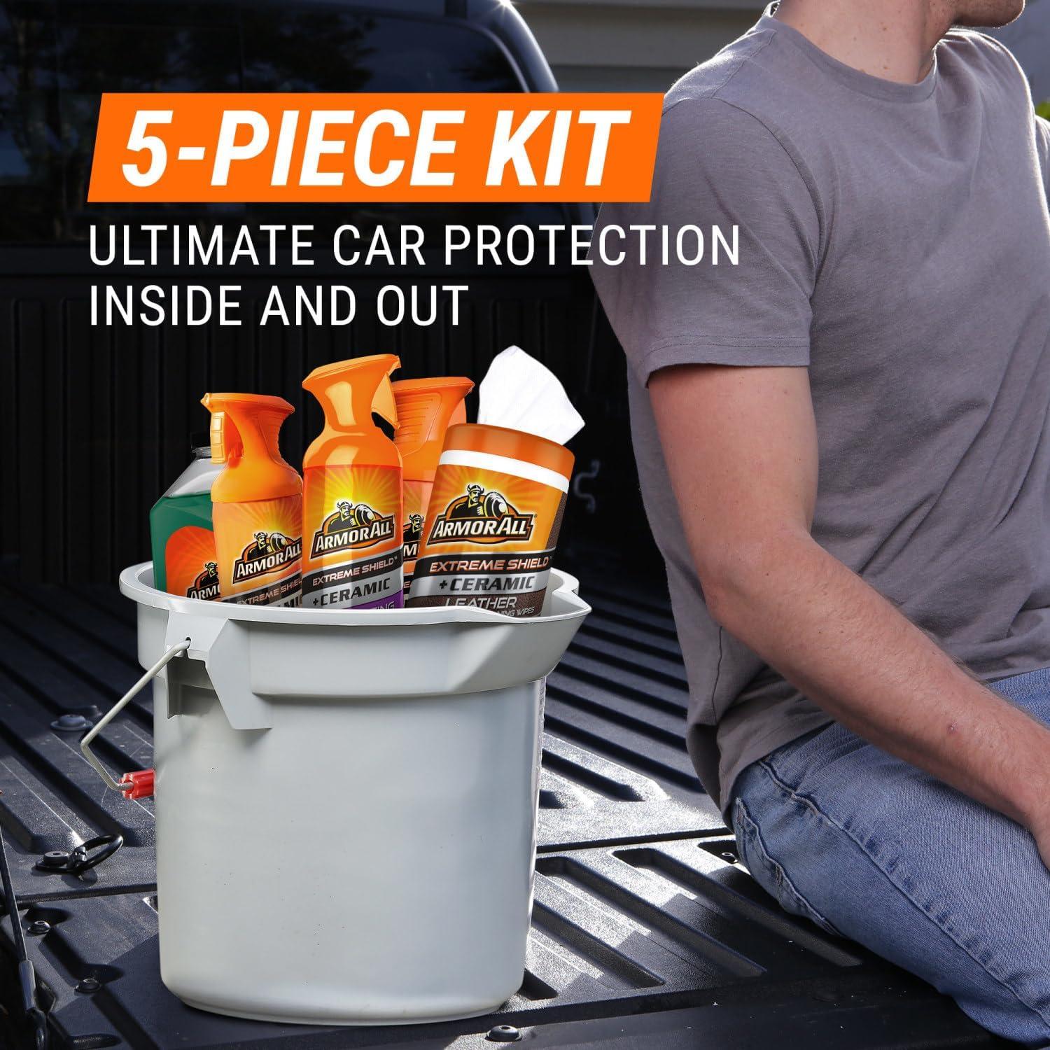 Kit de Cuidado de Auto Exterior Armor All 5 Piezas Cerámico